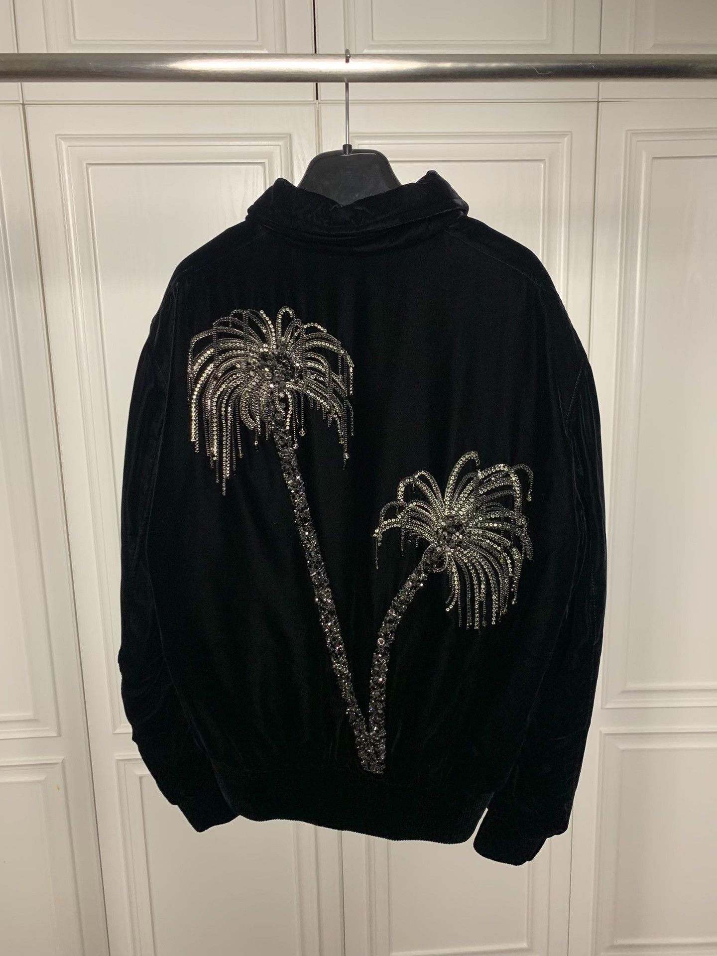 Saint Laurent Paris Saint Laurent Palm Tree Embroidered Jacket