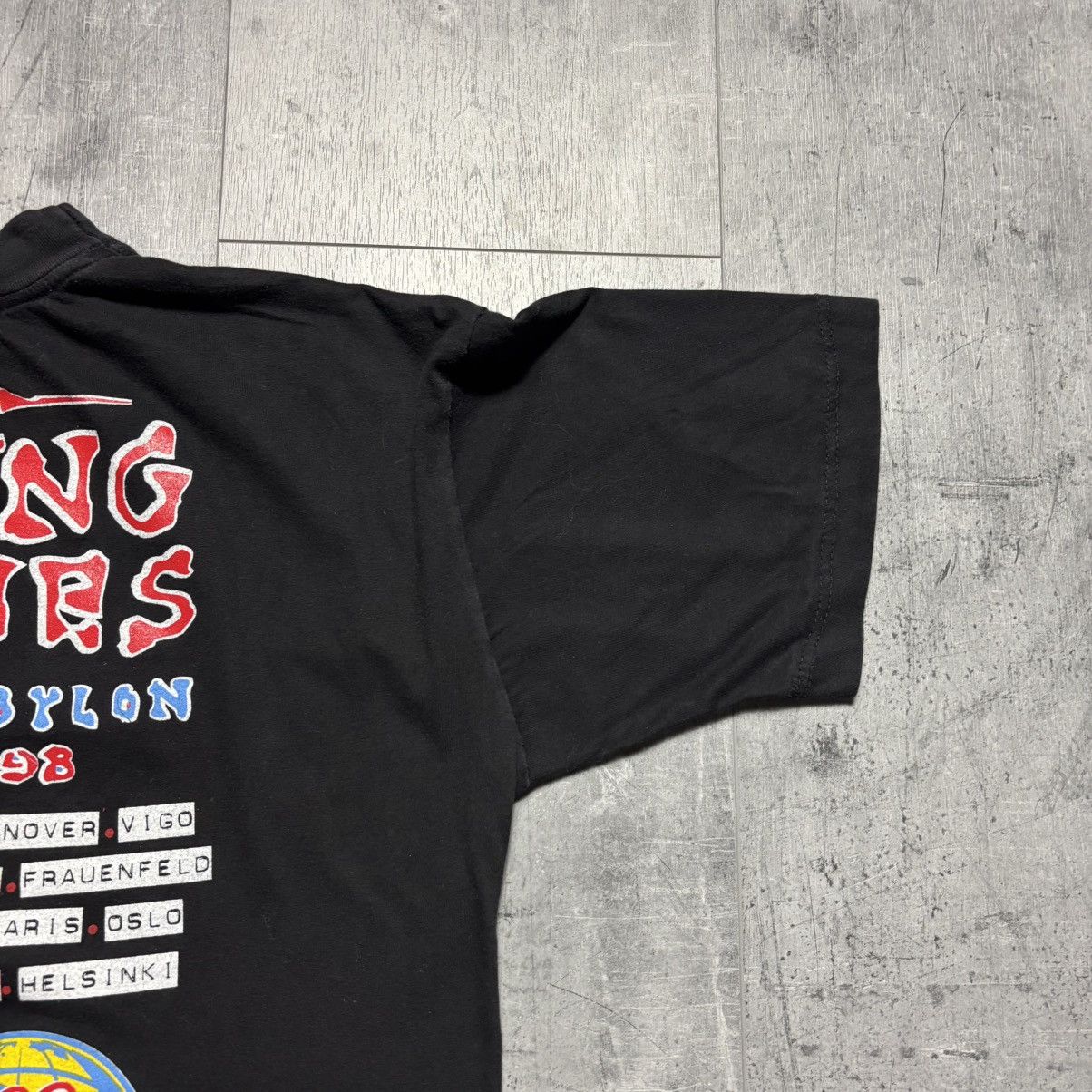 The Rolling Stones Vintage 1990’s The Rolling Stones Bridges to Babylon T-shirt Size US L / EU 52-54 / 3 - 16 Thumbnail