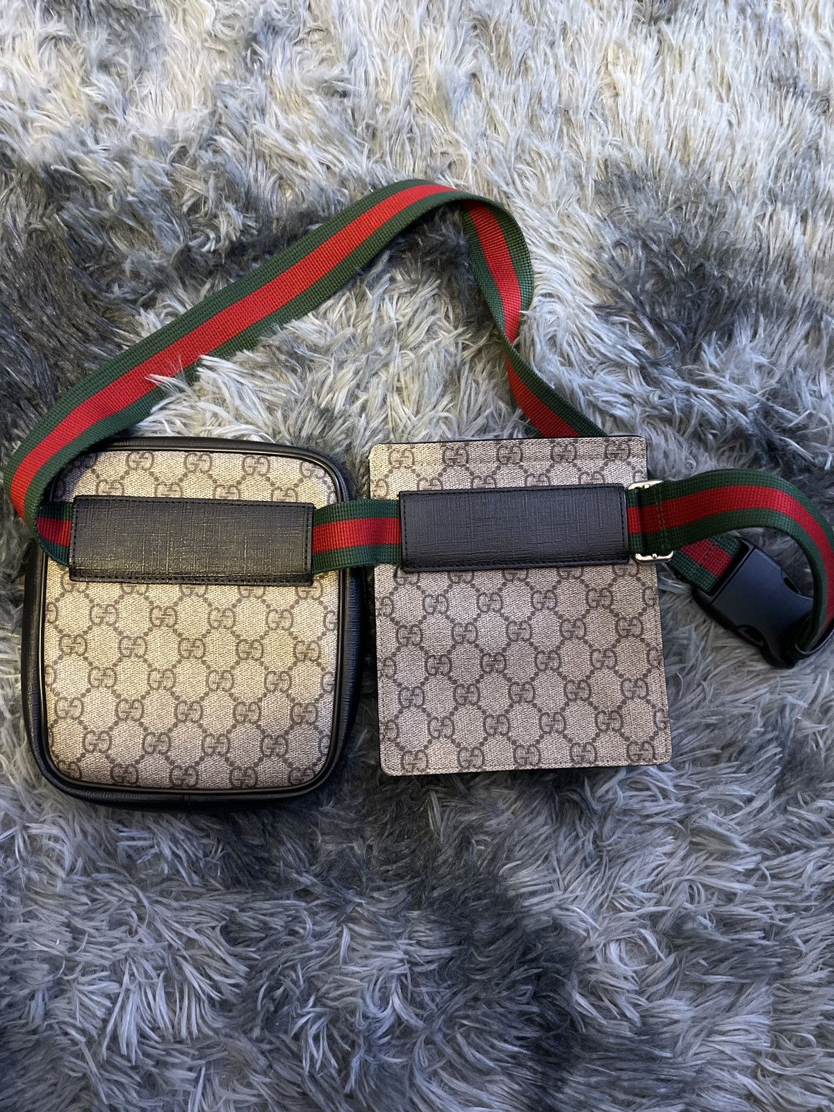 Gucci Supreme GG Monogram Web Belt Bag