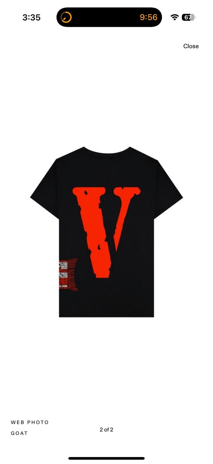 Vlone Vlone Bad Habits Tee Black Size US S / EU 44-46 / 1 - 2 Thumbnail