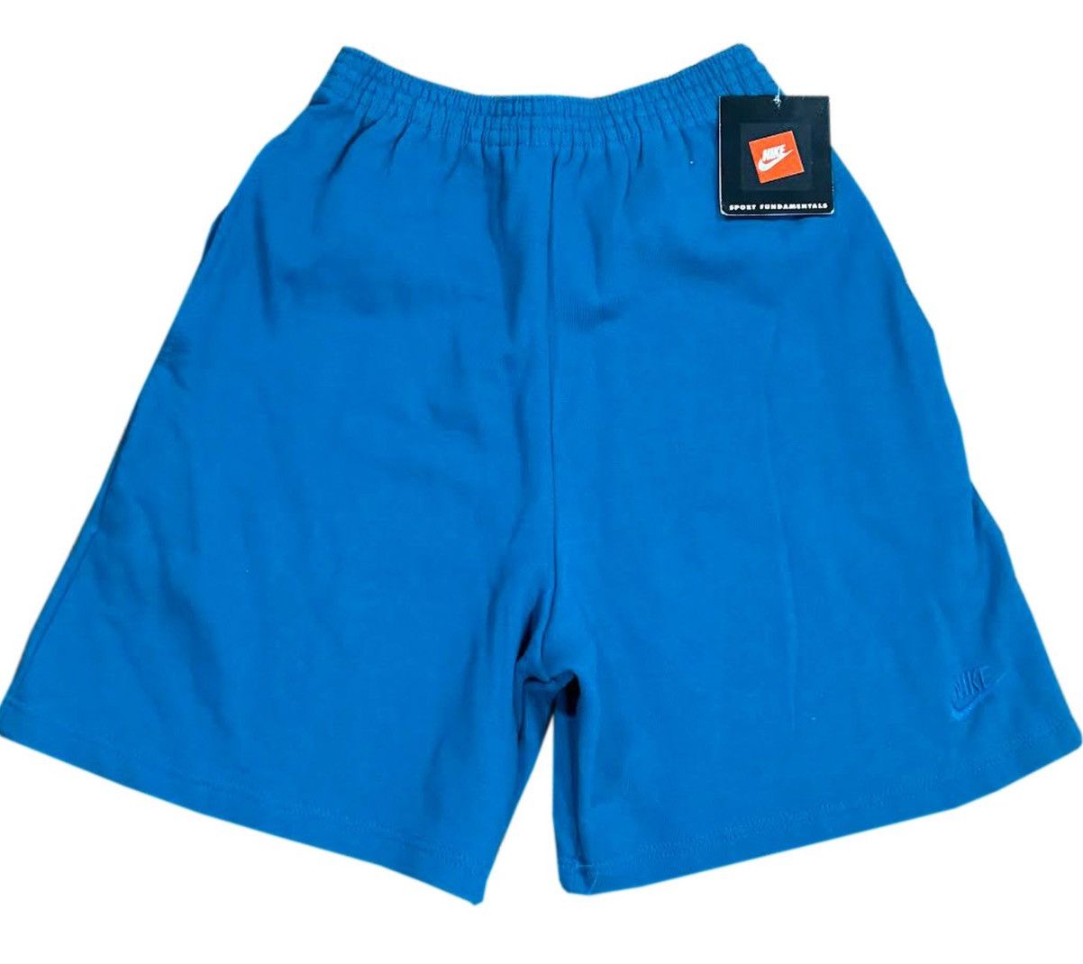 Vintage Nike Teal Swoosh Logo Thick Sweatshorts NWT M