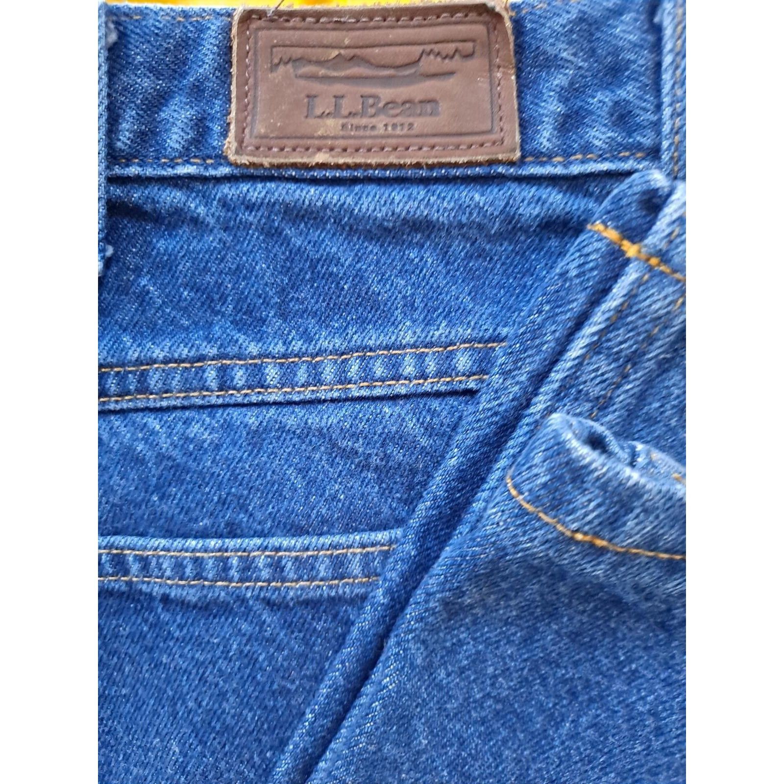 L.L. Bean L.L. Bean Natural Fit Blue Jeans 100% Cotton Size 44x30 Size US 44 / EU 60 - 2 Thumbnail