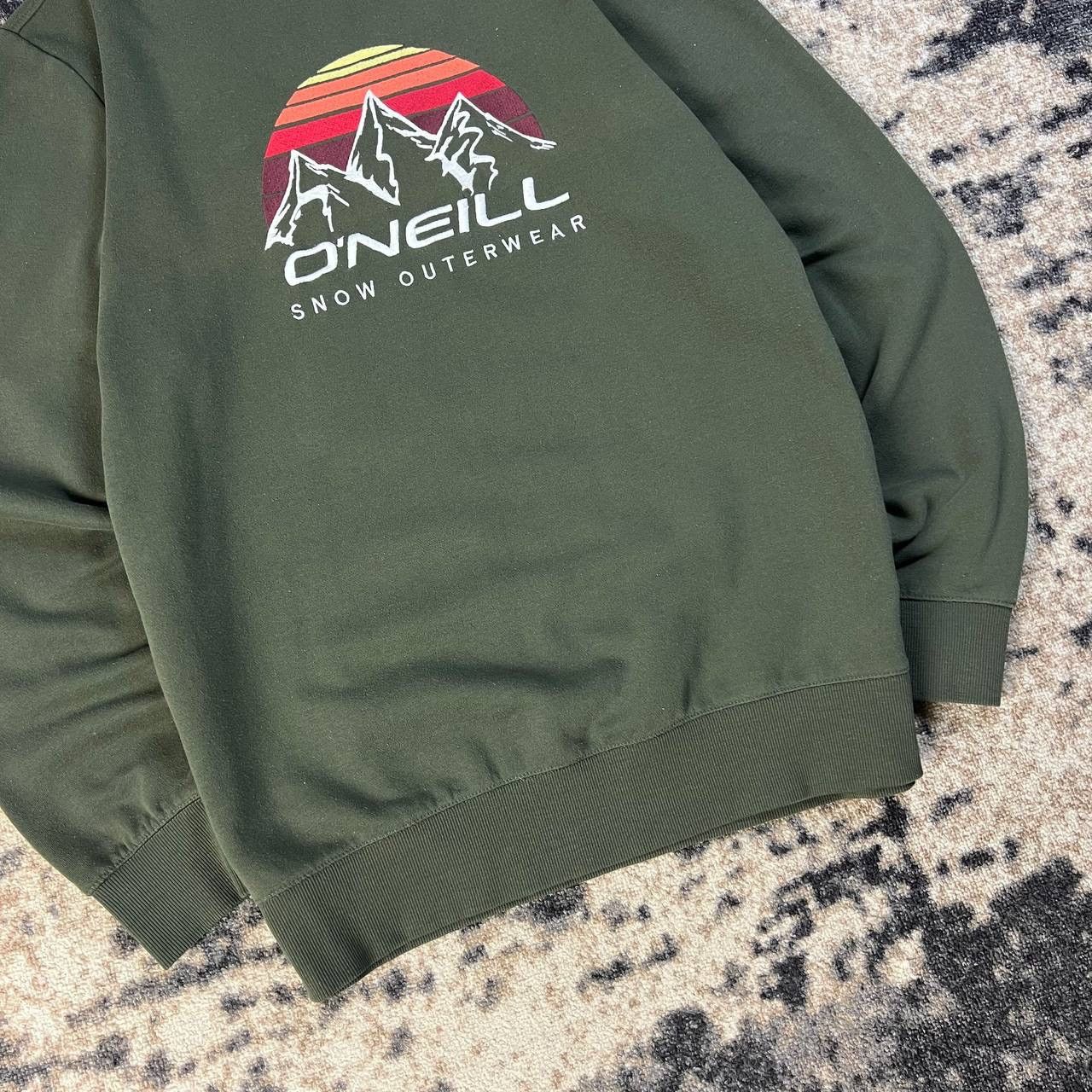 O'Neill Oneill Vintage Big Embroidered Logo Sweatshirt Size US L / EU 52-54 / 3 - 3 Thumbnail