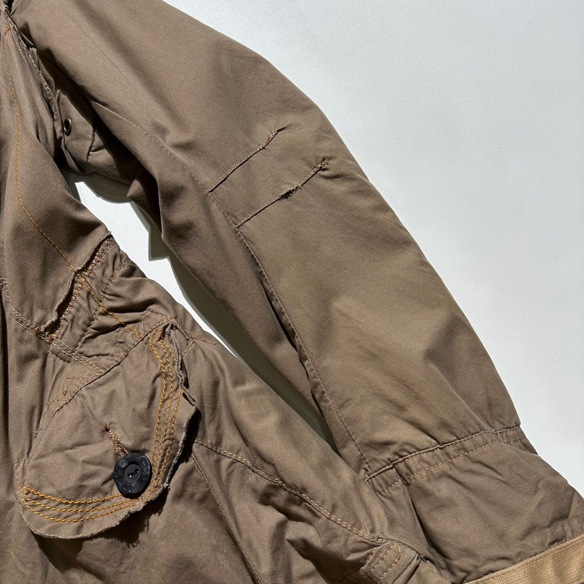 Marithe + Francois Girbaud 00’s Marithe Francois Girbaud Apocalypse Style Rope Jacket Size US M / EU 48-50 / 2 - 7 Thumbnail