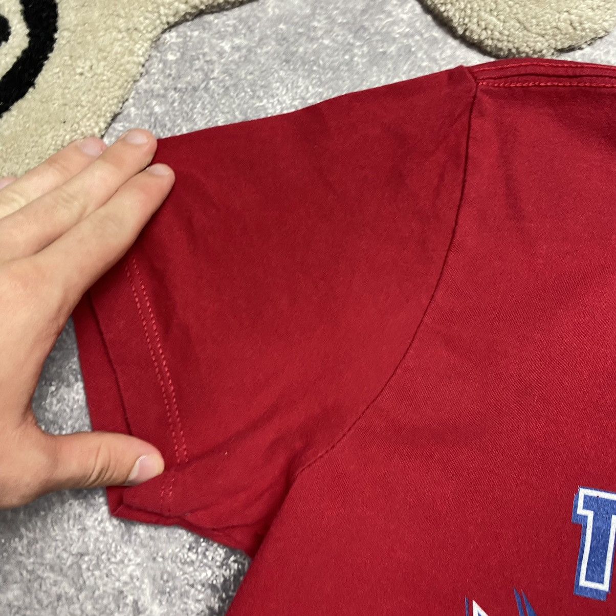 WWE Vintage WWE Wrestling mania Texas 32 red tee Size XL / US 12-14 / IT 48-50 - 7 Thumbnail