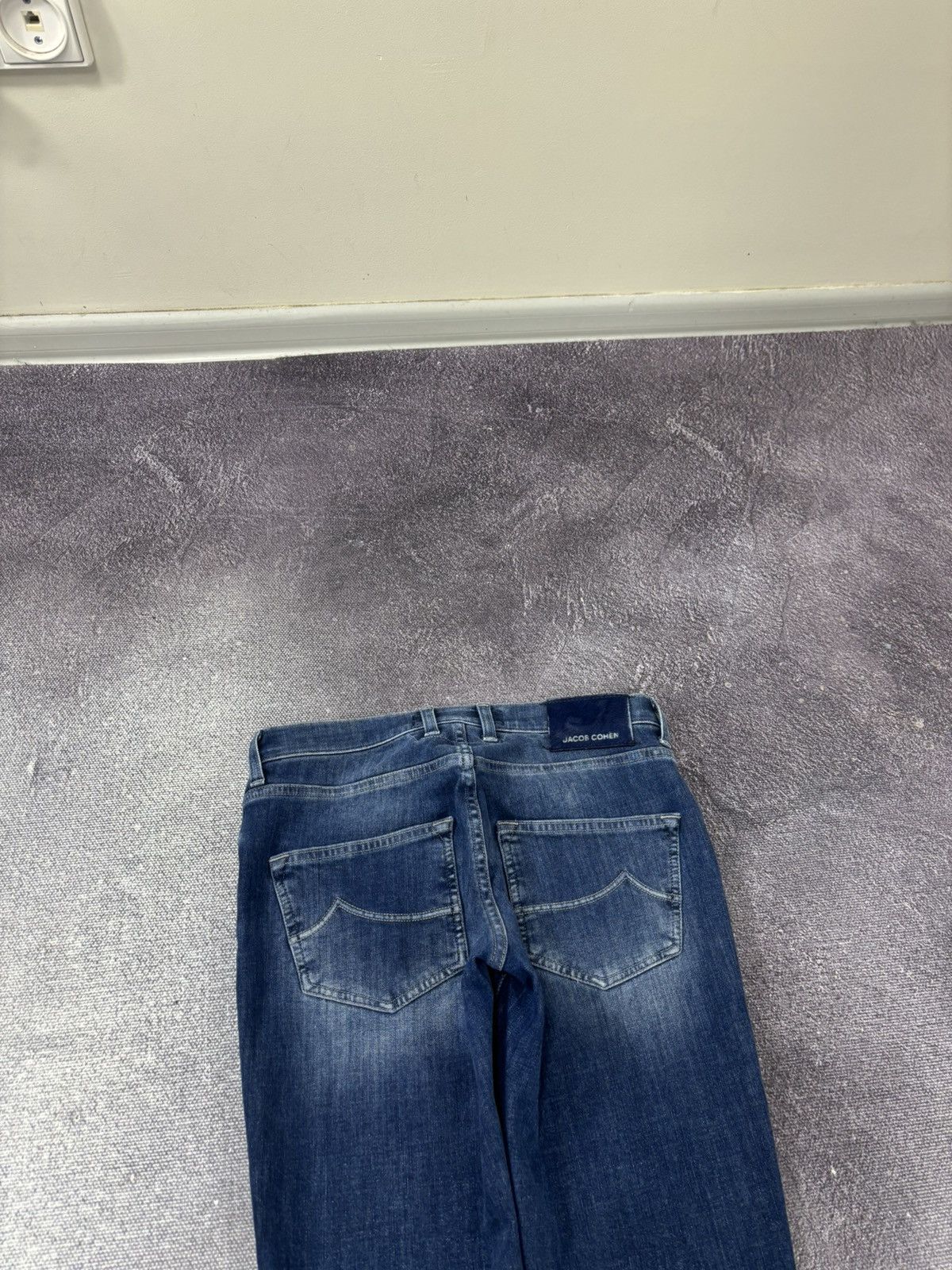 Jacob Cohen Jacob Cohen Women’s Italian Premium Blue Tapered Denim Jeans Size 25" / US 0 / IT 36 - 14 Thumbnail