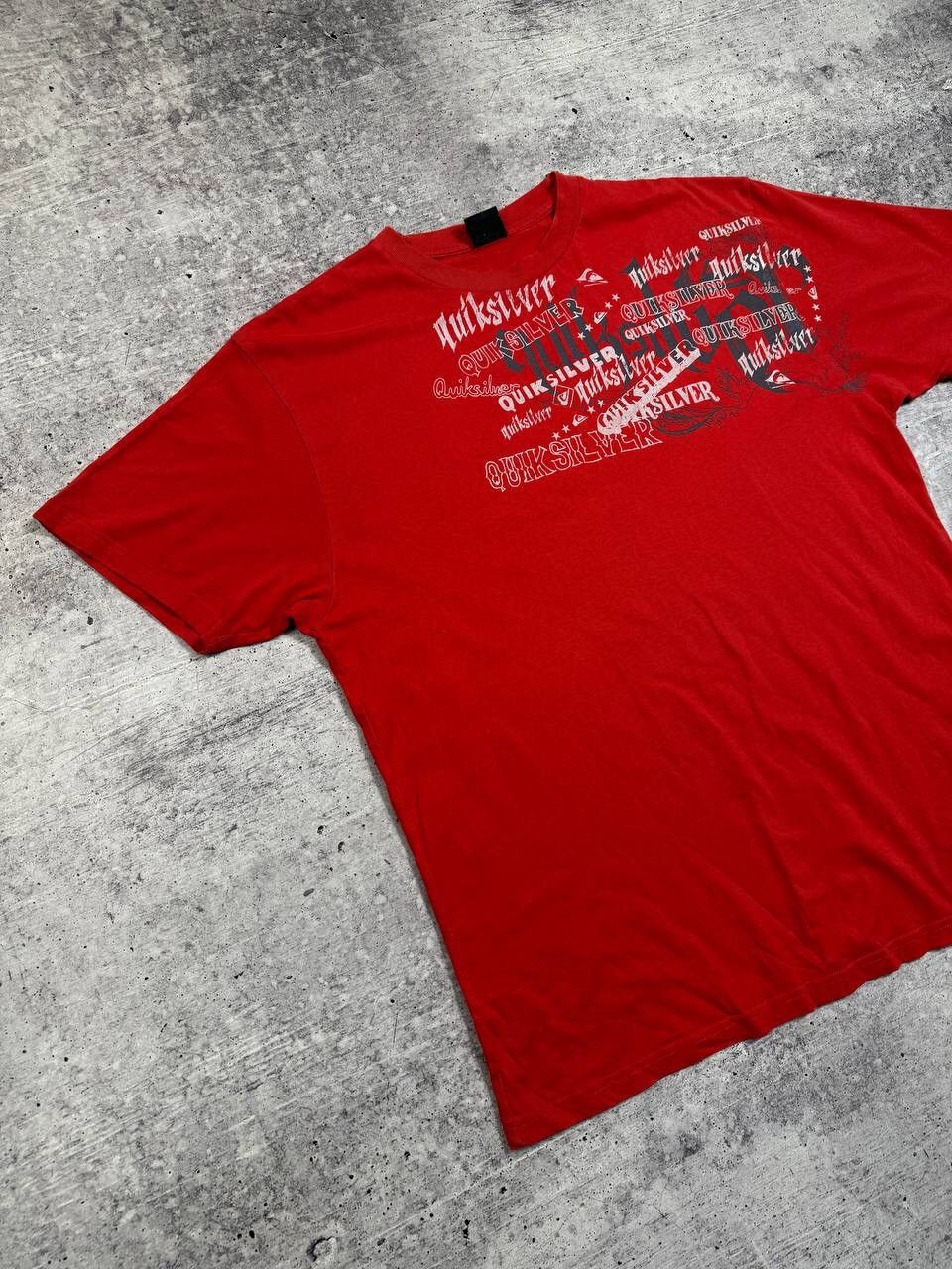 Quiksilver Vintage Quiksilver Big Logo Tee T-Shirt Y2K Size US XL / EU 56 / 4 - 2 Thumbnail