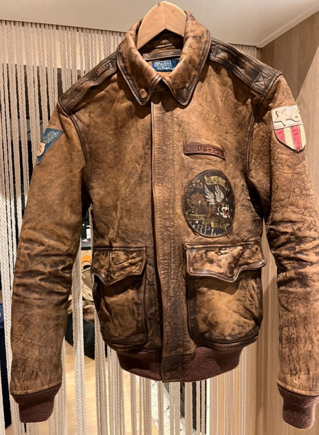 Polo Ralph Lauren A2 AVIATOR JACKET Grailed