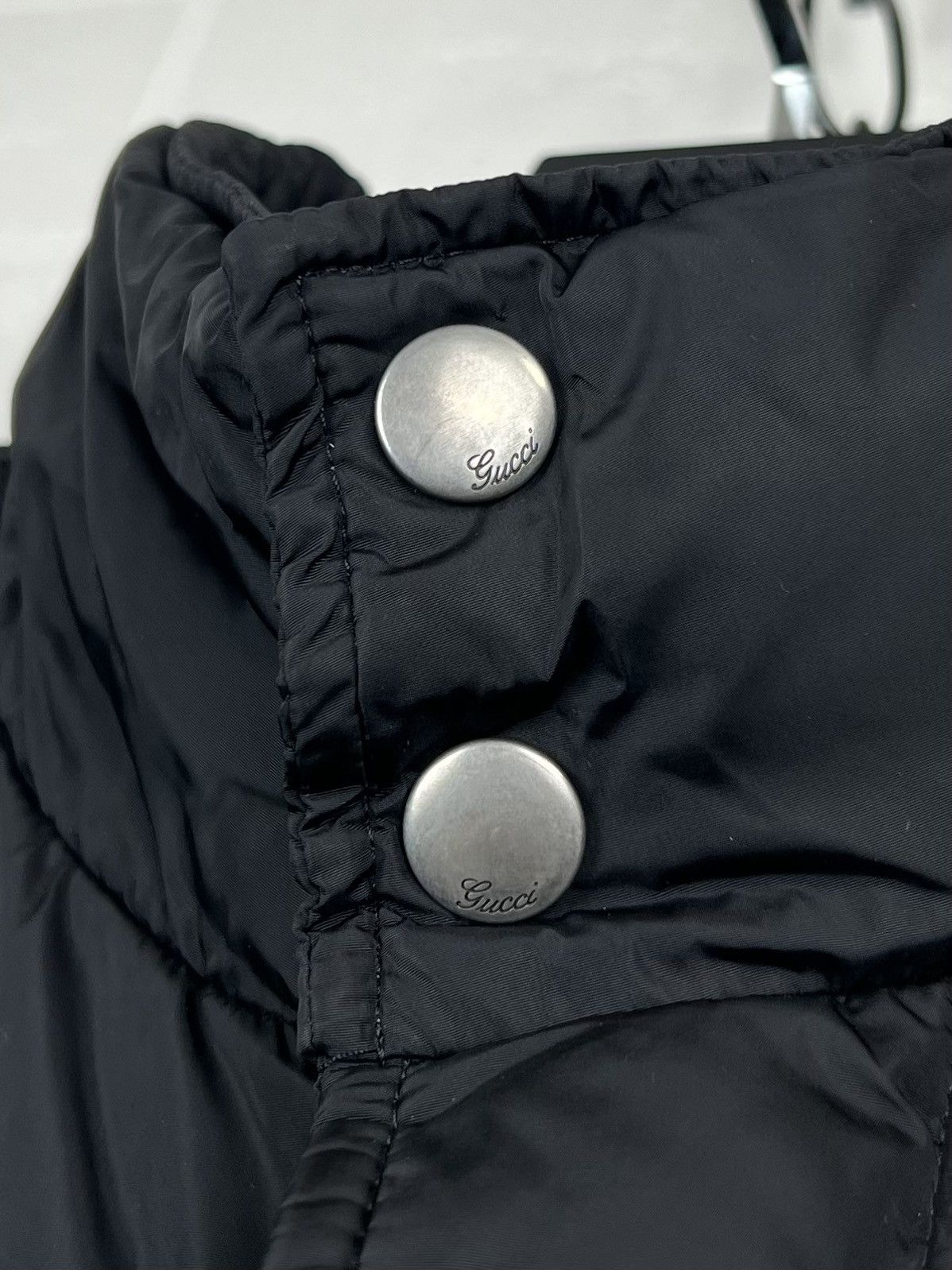 Gucci GUCCI Down Puffer Jacket Web Stripe by Tom Ford Black Men's Size US L / EU 52-54 / 3 - 8 Thumbnail