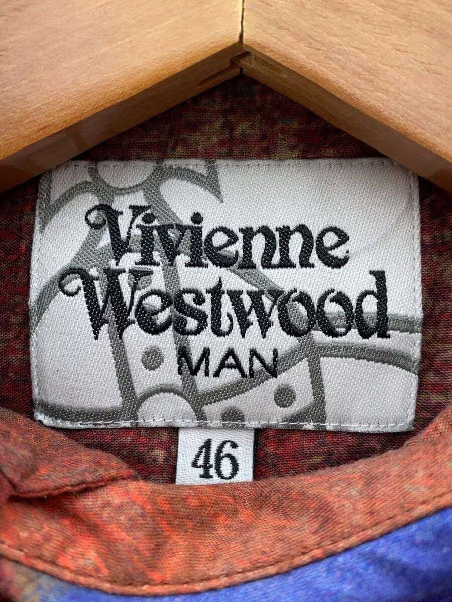 Vivienne Westwood Abstract Flag Asymmetrical Collar Button Shirt Size US S / EU 44-46 / 1 - 7 Thumbnail