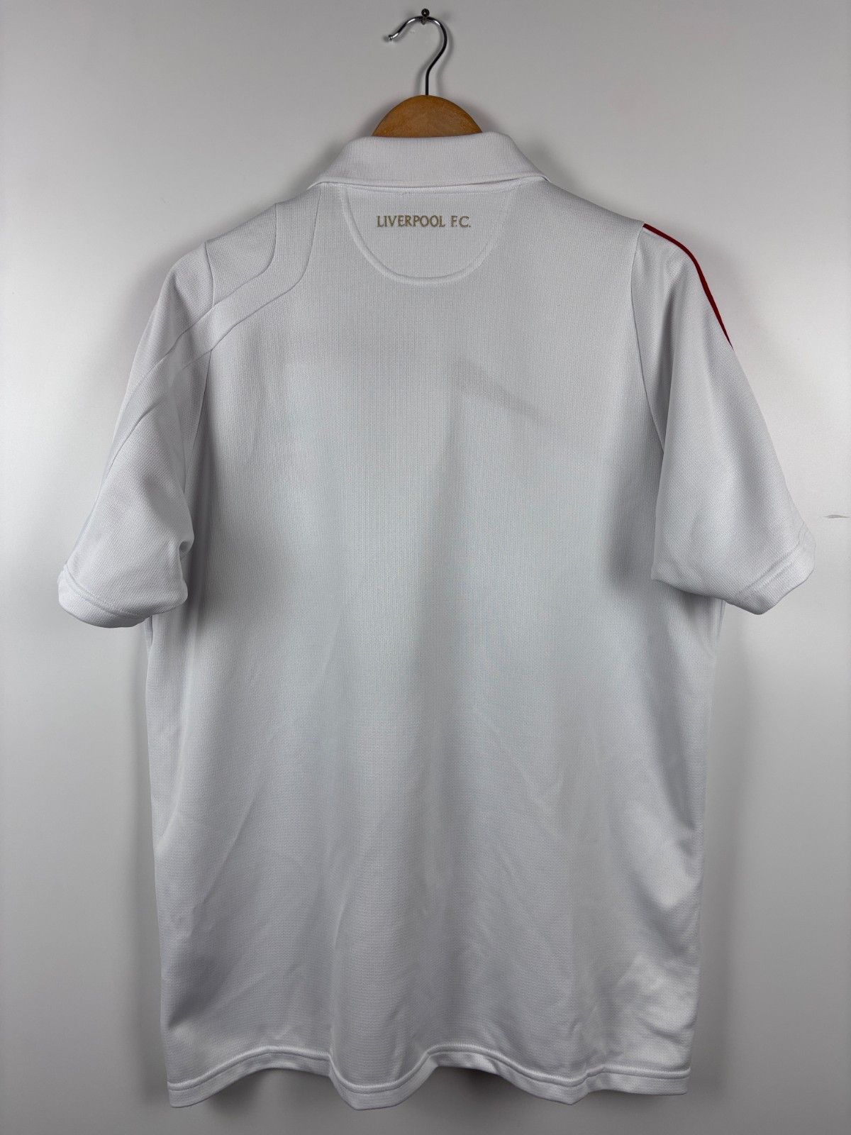 Adidas Vintage Adidas Liverpool 2009-10 Polo T-Shirt Size ~L-XL Size US L / EU 52-54 / 3 - 6 Thumbnail