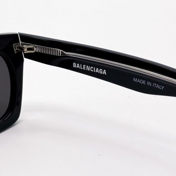 Balenciaga NEW BALENCIAGA BB0230S 001 BLACK CAT EYE WOMEN SUNGLASSES BA Size ONE SIZE - 9 Thumbnail