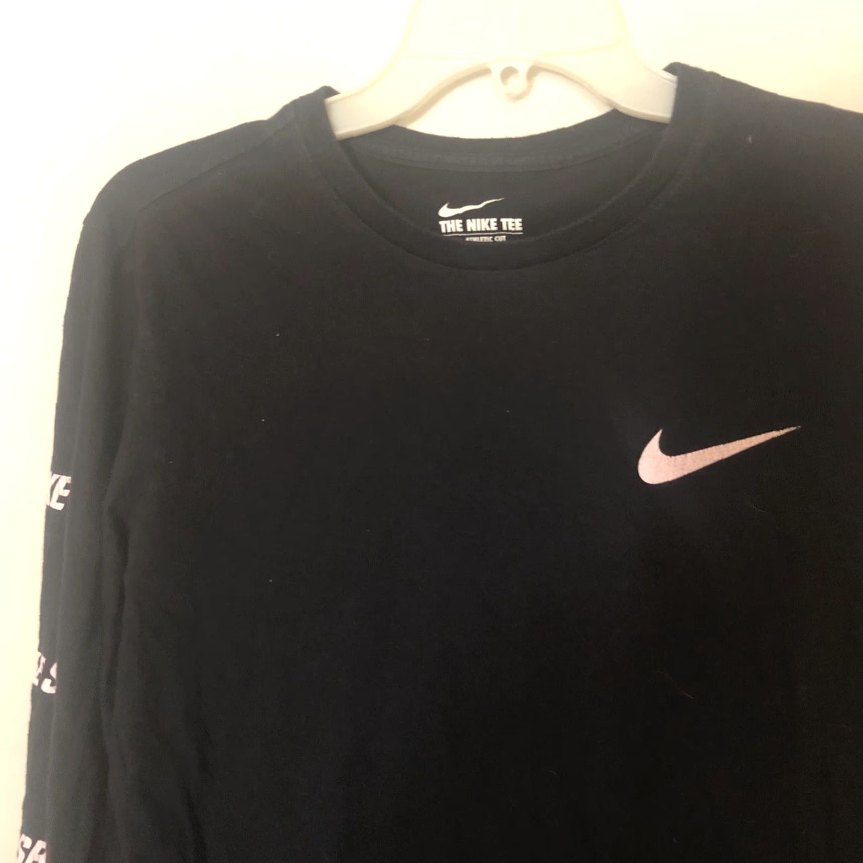Nike VINTAGE Nike SB Tee Shirt Men Medium Black Logo LS Crew Neck Size US M / EU 48-50 / 2 - 3 Thumbnail