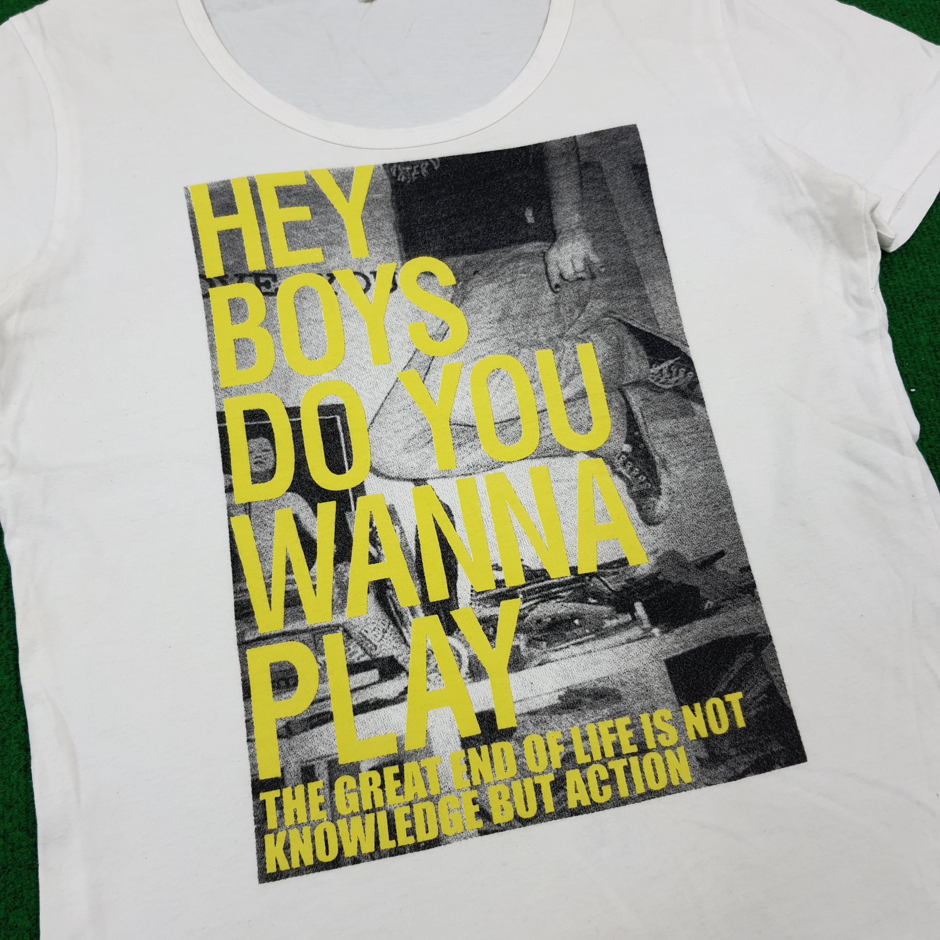 Vintage × semanticdesign Vintage Semantic Design Streetwear Photo Tee Tshirt Size US M / EU 48-50 / 2 - 2 Thumbnail