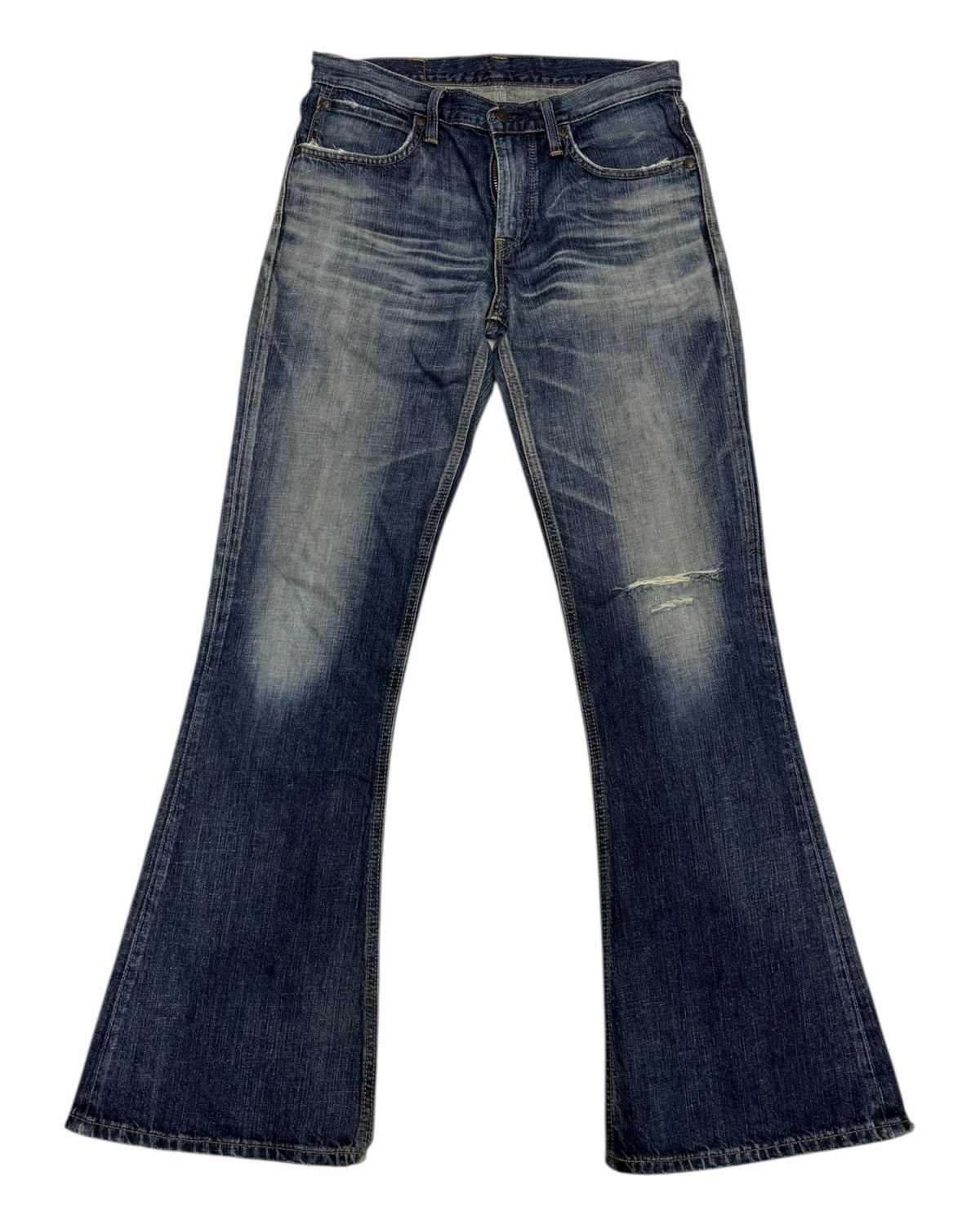 Edwin × Hysteric Glamour × If Six Was Nine Flare Jeans Edwin 500 Rebel Vintage Bootcut Denim Jeans Size US 30 / EU 46 - 7 Thumbnail