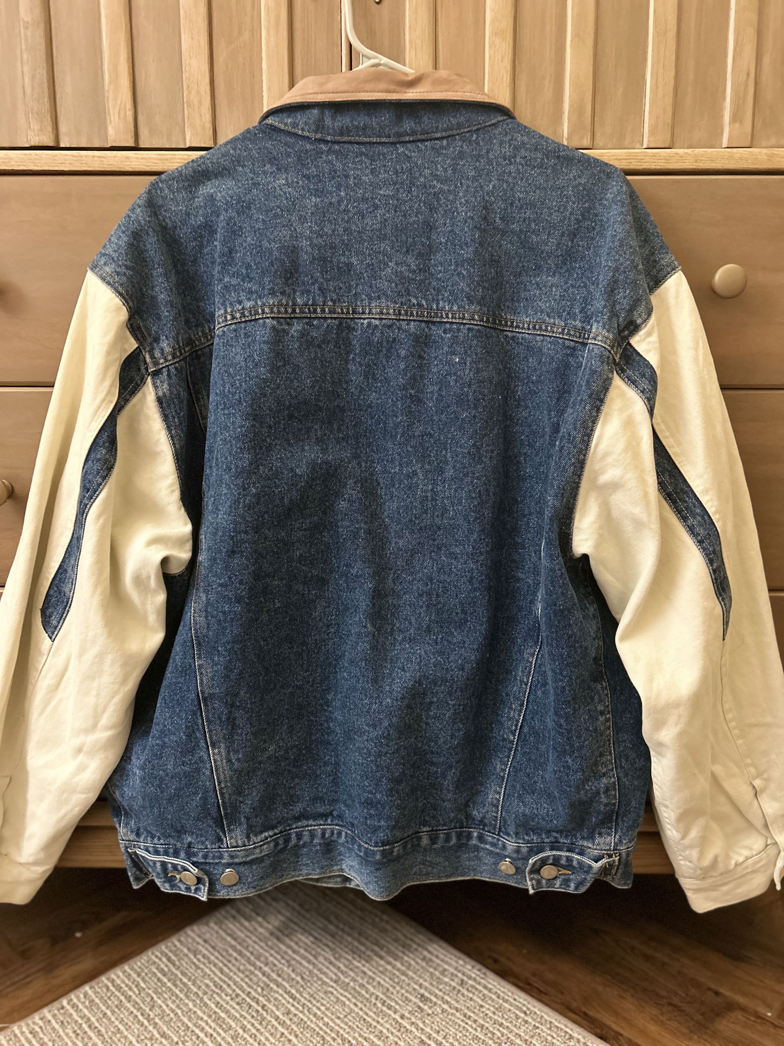 Levi's Vintage Clothing VTG denim jacket with leather collar Size US L / EU 52-54 / 3 - 6 Thumbnail