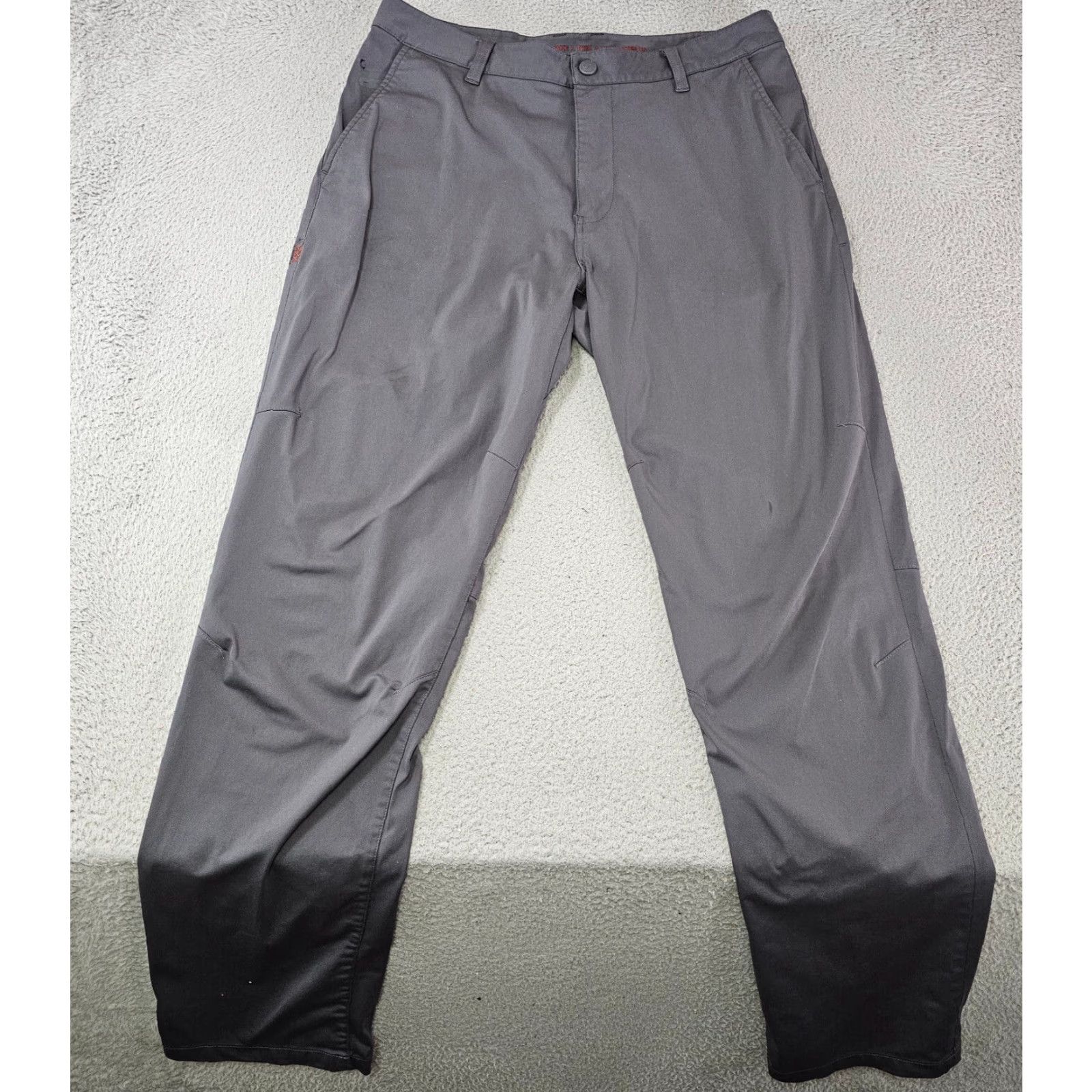 Rhone Rhone Mens Pants Chino Straight 32x32 Gray Travel Casual Business Sports Mens (32) Size US 32 / EU 48 - 2 Thumbnail