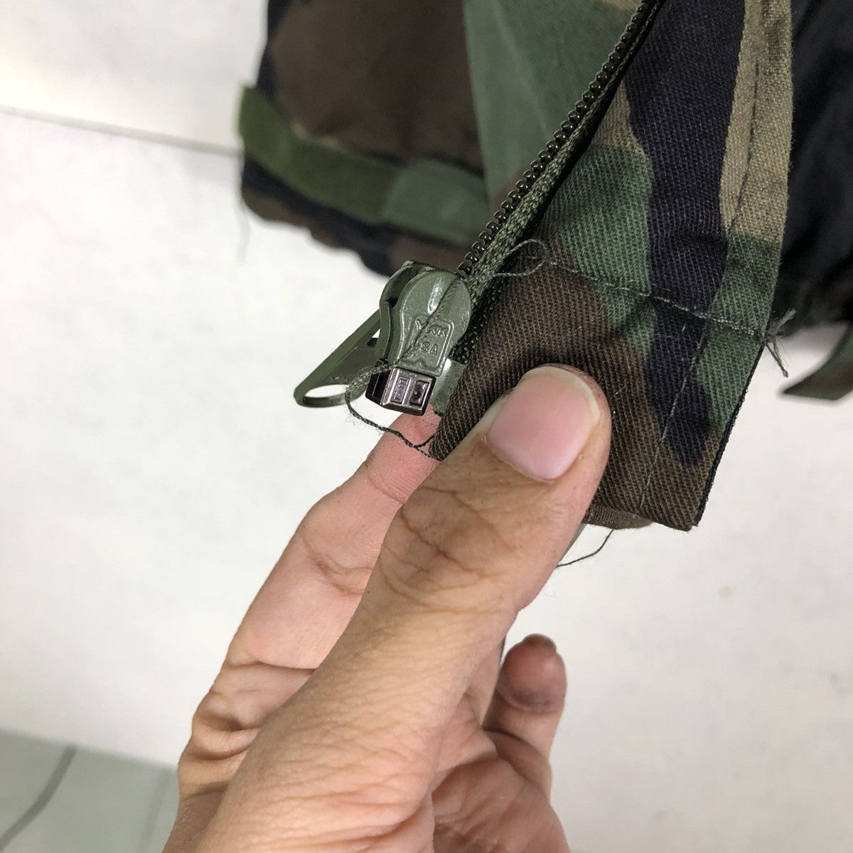 Vintage 🔥Vintage Chore Military Chemical Protective Jacket Camo Size US M / EU 48-50 / 2 - 16 Thumbnail