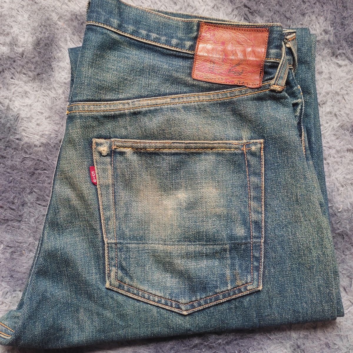 Evisu × Vintage Vintage Evisu Evis Selvedge Denim Size US 35 - 1 Thumbnail