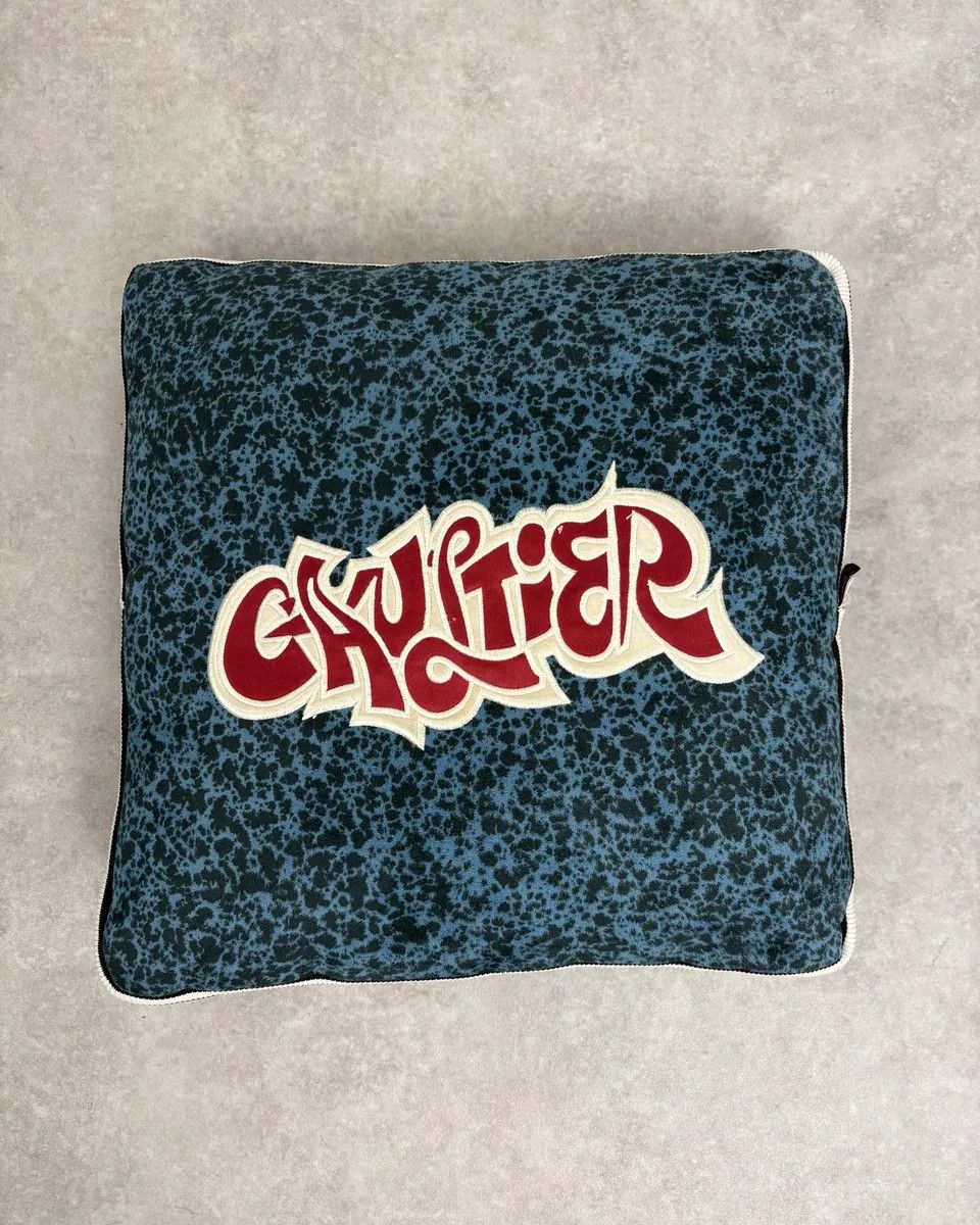 Jean Paul Gaultier Jean Paul Gaultier Rochebobois Leopard Logo Pillow Size ONE SIZE - 1 Thumbnail