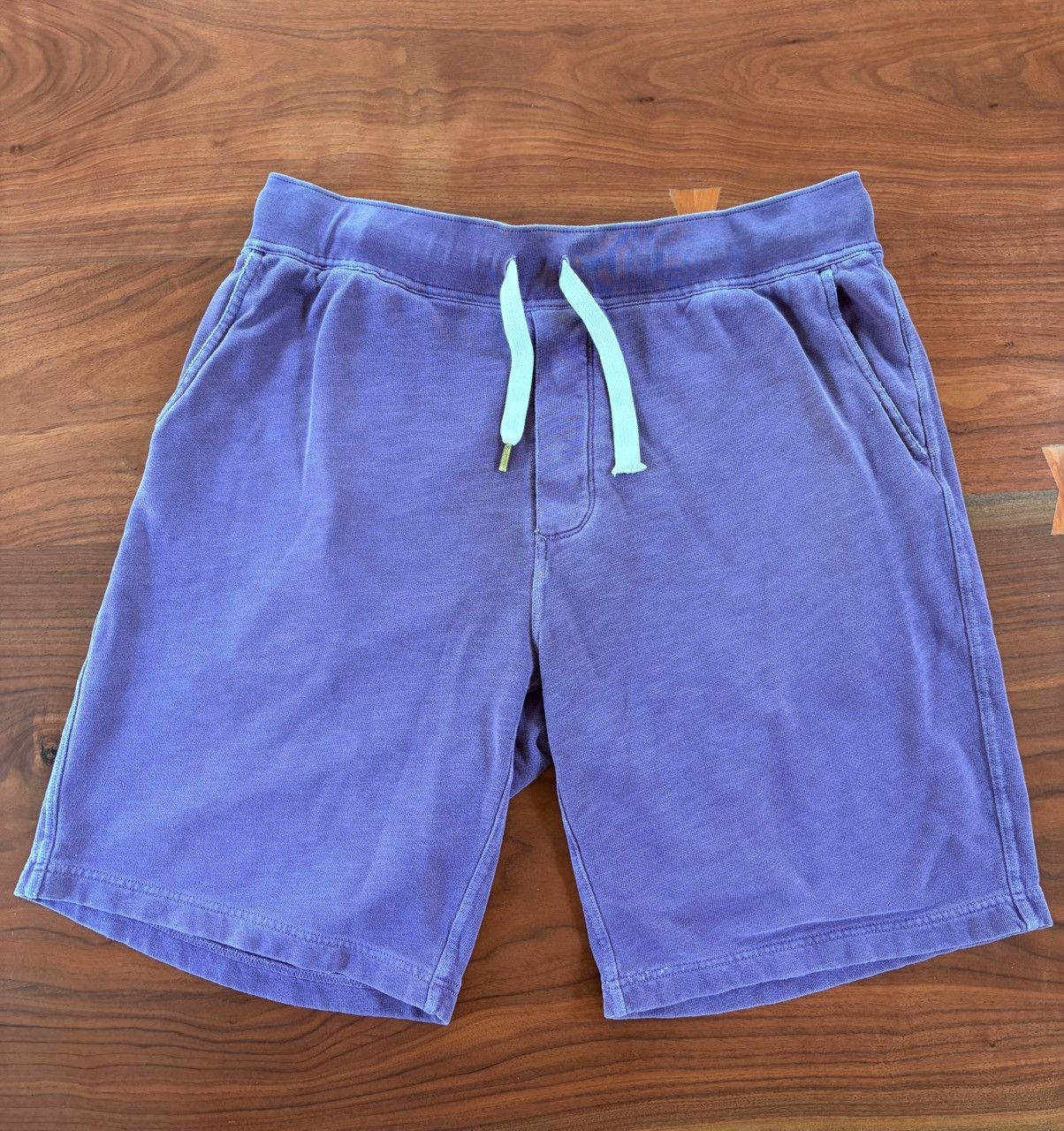 Alex Mill Alex Mill Garment-Dyed Sweatshorts – Purple – Size L Size US 34 / EU 50 - 1 Thumbnail