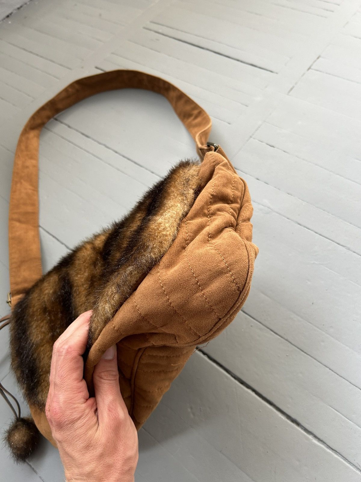 Japanese Brand Fur shoulder bag vintage Size ONE SIZE - 4 Thumbnail