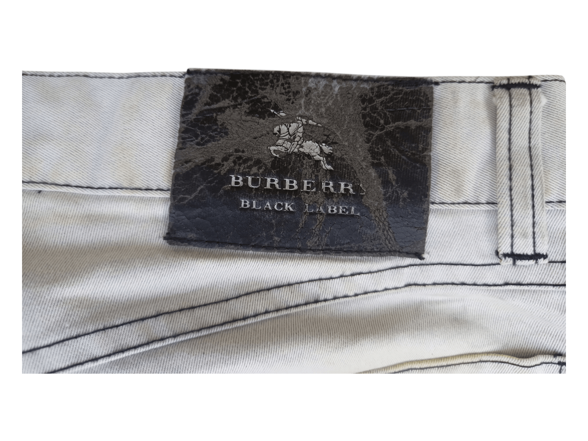 Burberry Burberry Black Label Dirty Faded White Pants Size US 28 / EU 44 - 11 Thumbnail