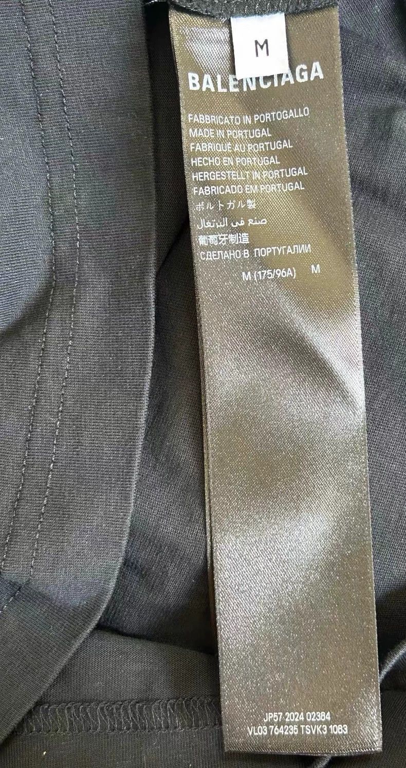 Balenciaga Balenciaga 520 limited label short sleeve black Size US M / EU 48-50 / 2 - 5 Thumbnail