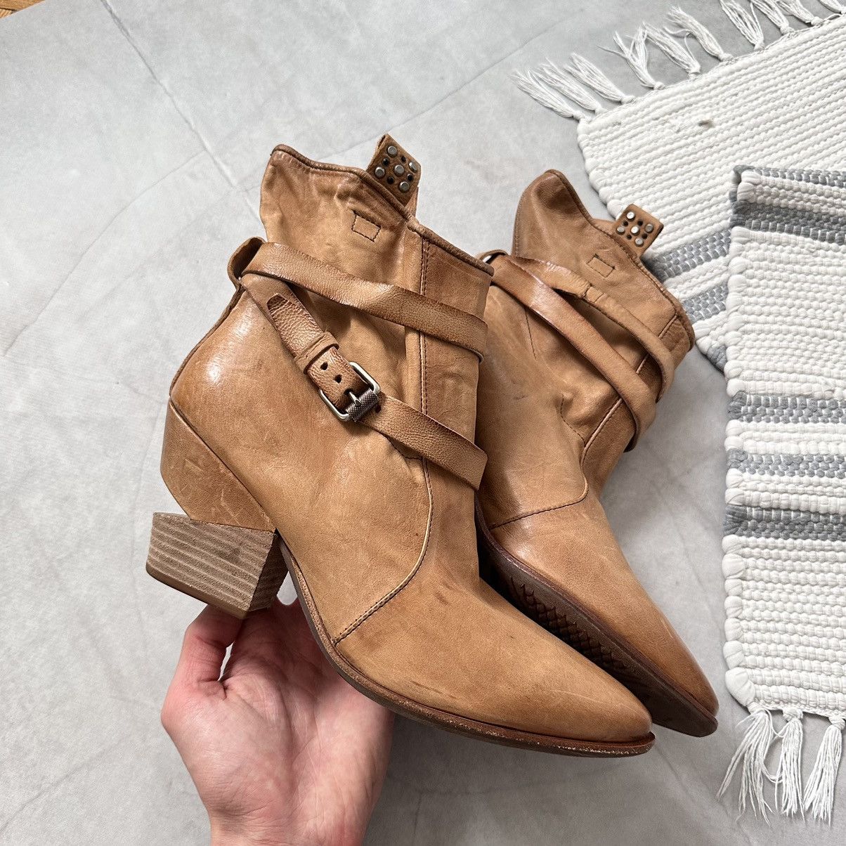 Dirk Bikkembergs AS 98 Airstep Vintage Ankle Straps Boots Rick Owens Vibe Size US 10 / IT 40 - 3 Thumbnail