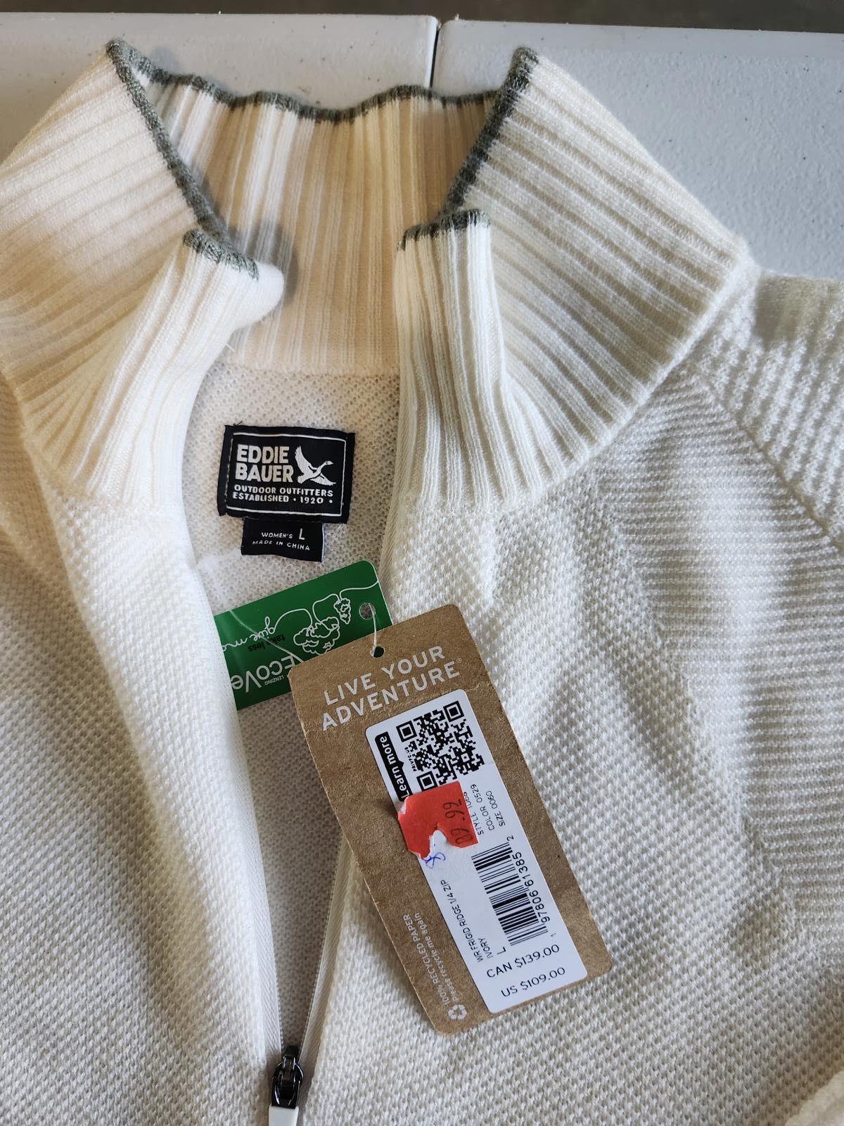 Eddie Bauer Womens Eddie Bauer henley [COPY] Size L / US 10 / IT 46 - 2 Thumbnail
