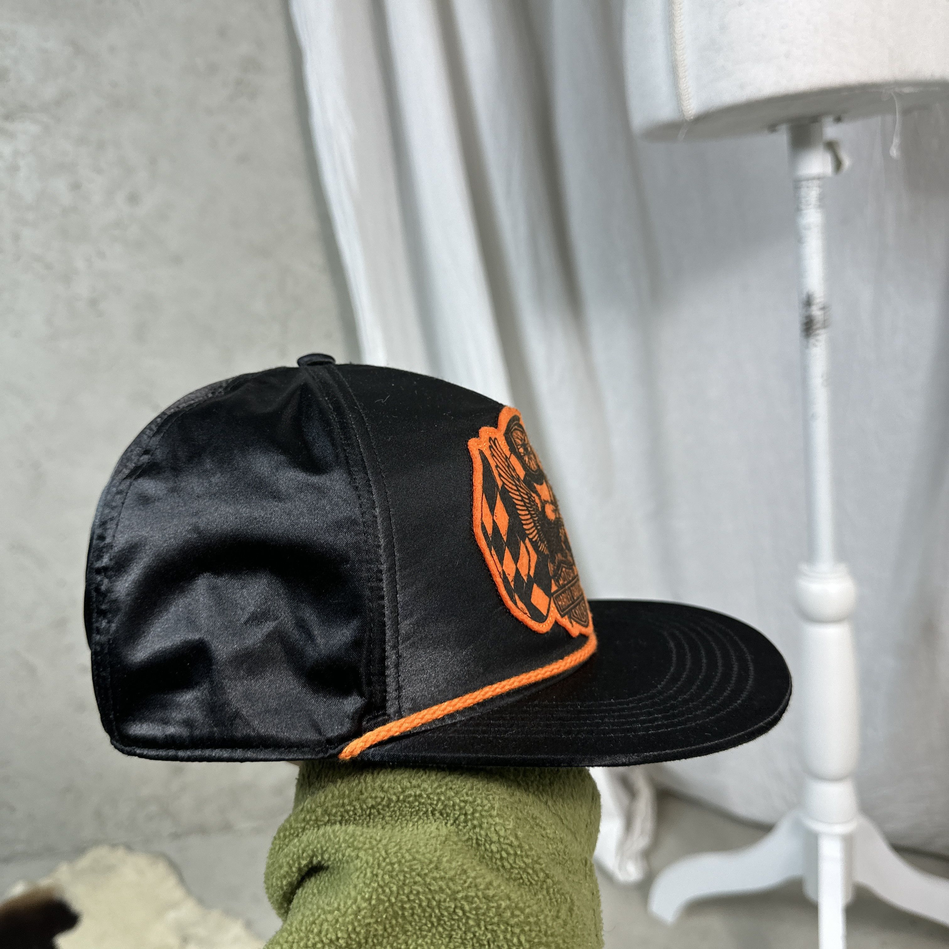 Harley Davidson × Vintage Harley Davidson Trucker Hat Size ONE SIZE - 3 Thumbnail