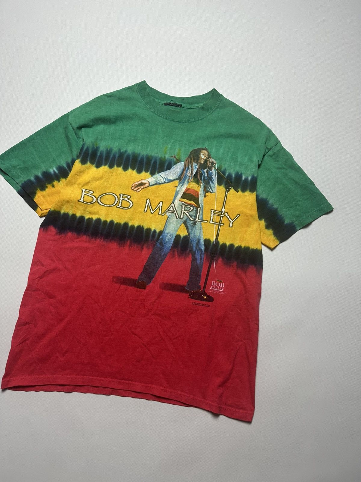 Bob Marley Vintage Bob Marley Tie Dye T-Shirt Zion Rootswear Size US M / EU 48-50 / 2 - 2 Thumbnail