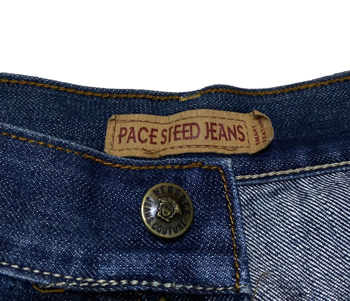14th Addiction × Japanese Brand × Vintage Rare Design Vintage Japanese Brand Pace Steed Jeans 1990s Size US 35 - 7 Thumbnail