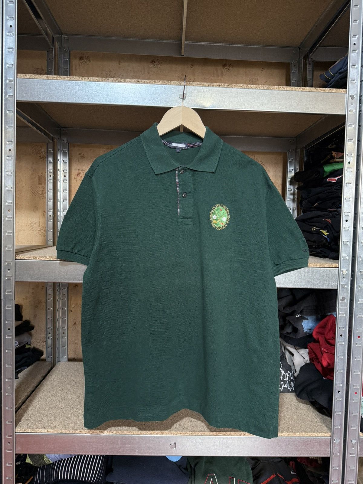 Burberry Luxury Burberry Campo De Golf Maspalomas Polo T-Shirt Size US XL / EU 56 / 4 - 1 Thumbnail
