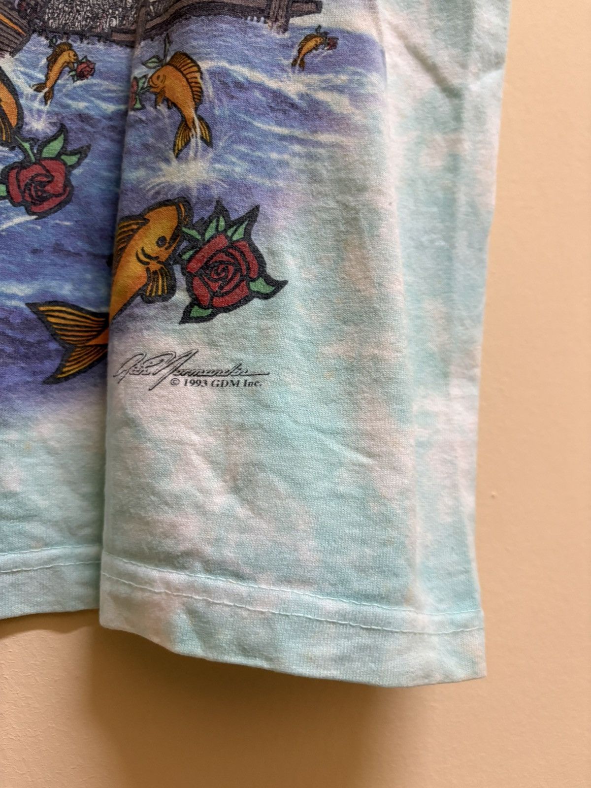 Grateful Dead × Liquid Blue Vintage 90s Grateful Dead Band Ship Of Fools Liquid Blue 93 Size US L / EU 52-54 / 3 - 8 Thumbnail