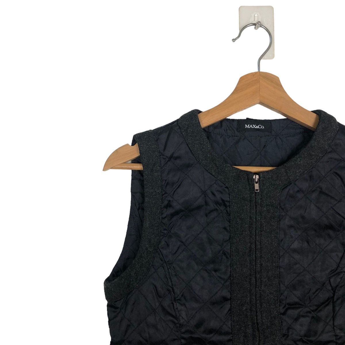 Vintage VINTAGE MAX & CO QUILTED VEST Size US M / EU 48-50 / 2 - 6 Thumbnail