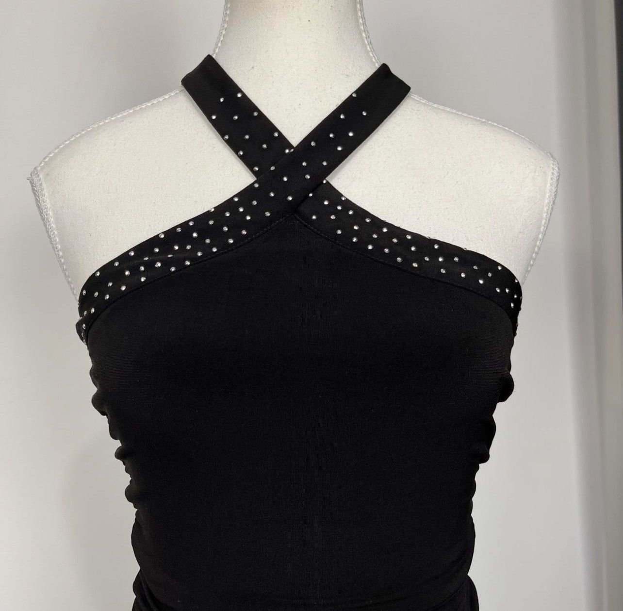 Vintage VINTAGE Y2K RUFFLED MINI DRESS Size S / US 4 / IT 40 - 5 Thumbnail