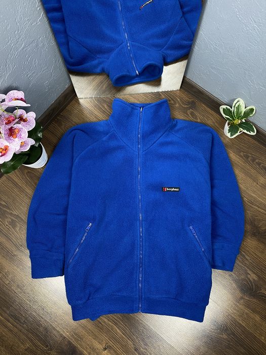 Vintage Berghaus polartec 90s vintage full zip fleece jacket | Grailed