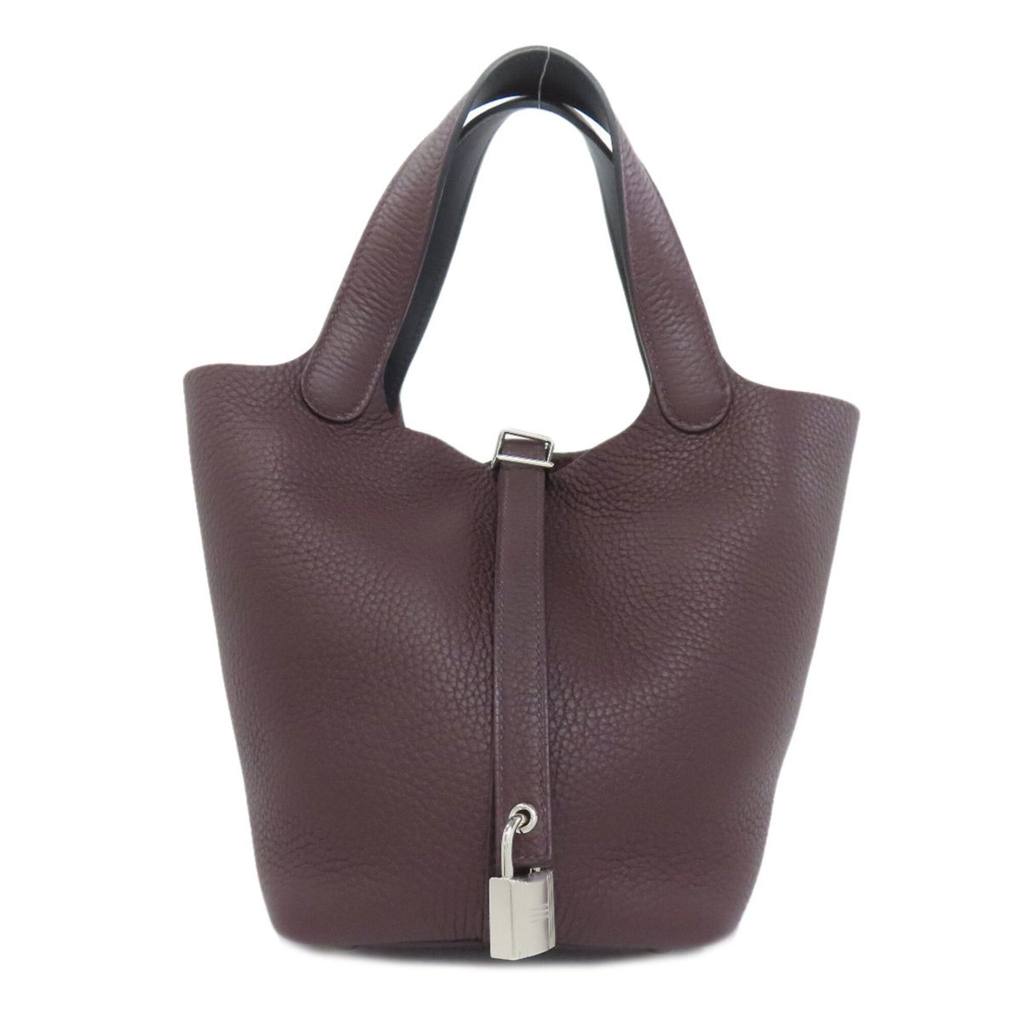 Hermes Hermes Picotin Lock PM Eclat Silver Hardware Handbag Taurillon Leather Women's HERMES Size ONE SIZE - 1 Thumbnail