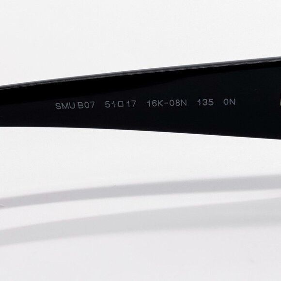 Miu Miu NEW MIU MIU EYEGLASSES MUB07S 16K08N BLACK WOMEN MU B07S SMU Size ONE SIZE - 9 Thumbnail