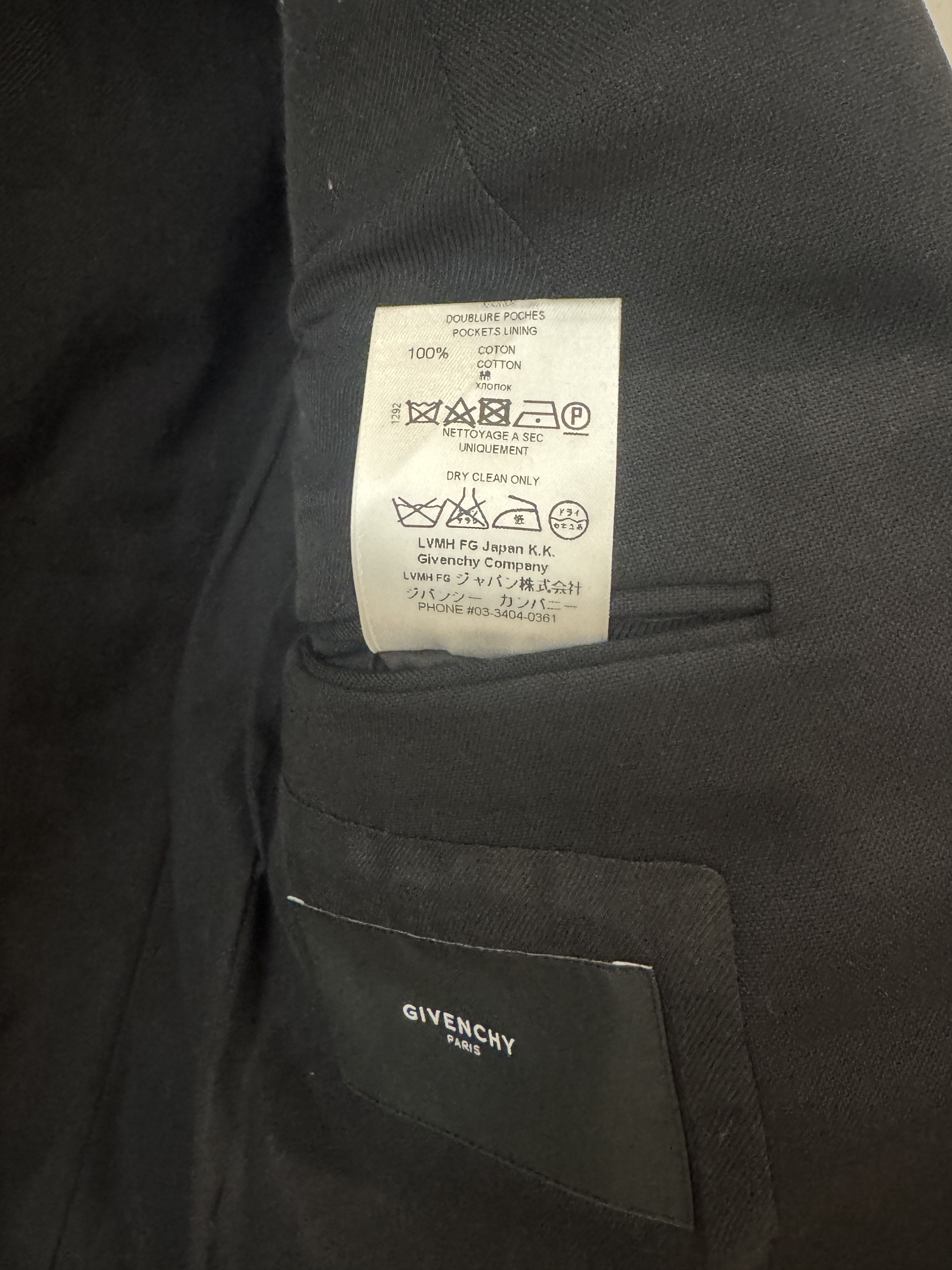 Givenchy Riccardo Tischi Era Givenchy Blazer Size 40R - 7 Thumbnail