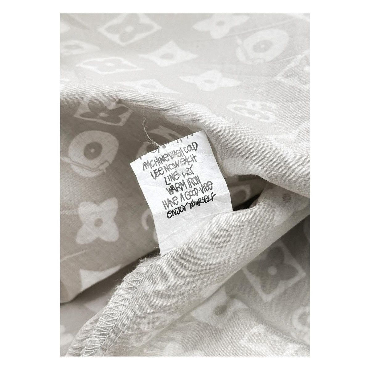 Louis Vuitton × Stussy Rare Stussy LV Parody Shirt Size US M / EU 48-50 / 2 - 9 Thumbnail