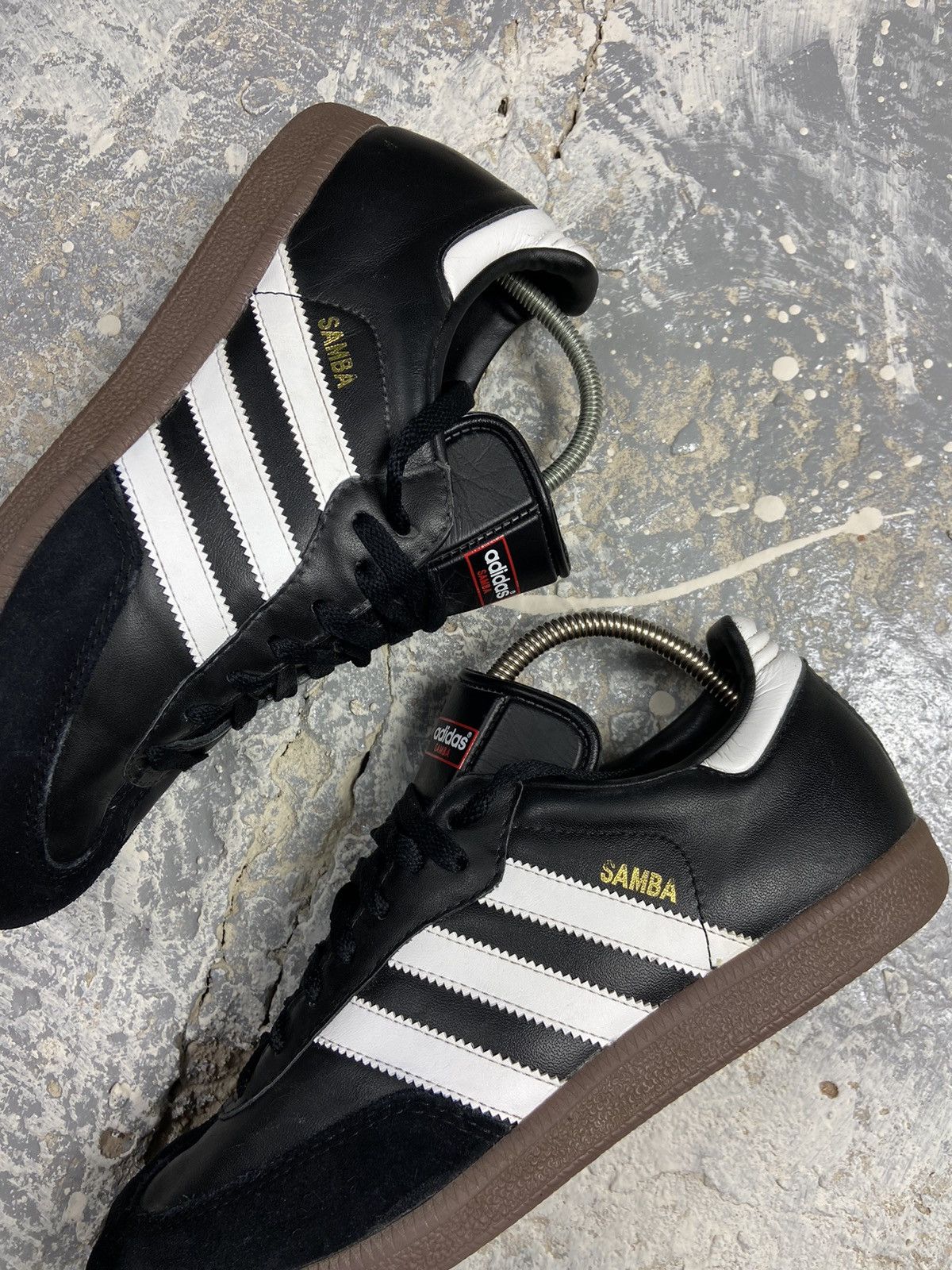 Adidas Vintage Adidas Samba 2013 Mens Leather Sneakers Casual Shoes Size US 8 / EU 41 - 9 Thumbnail