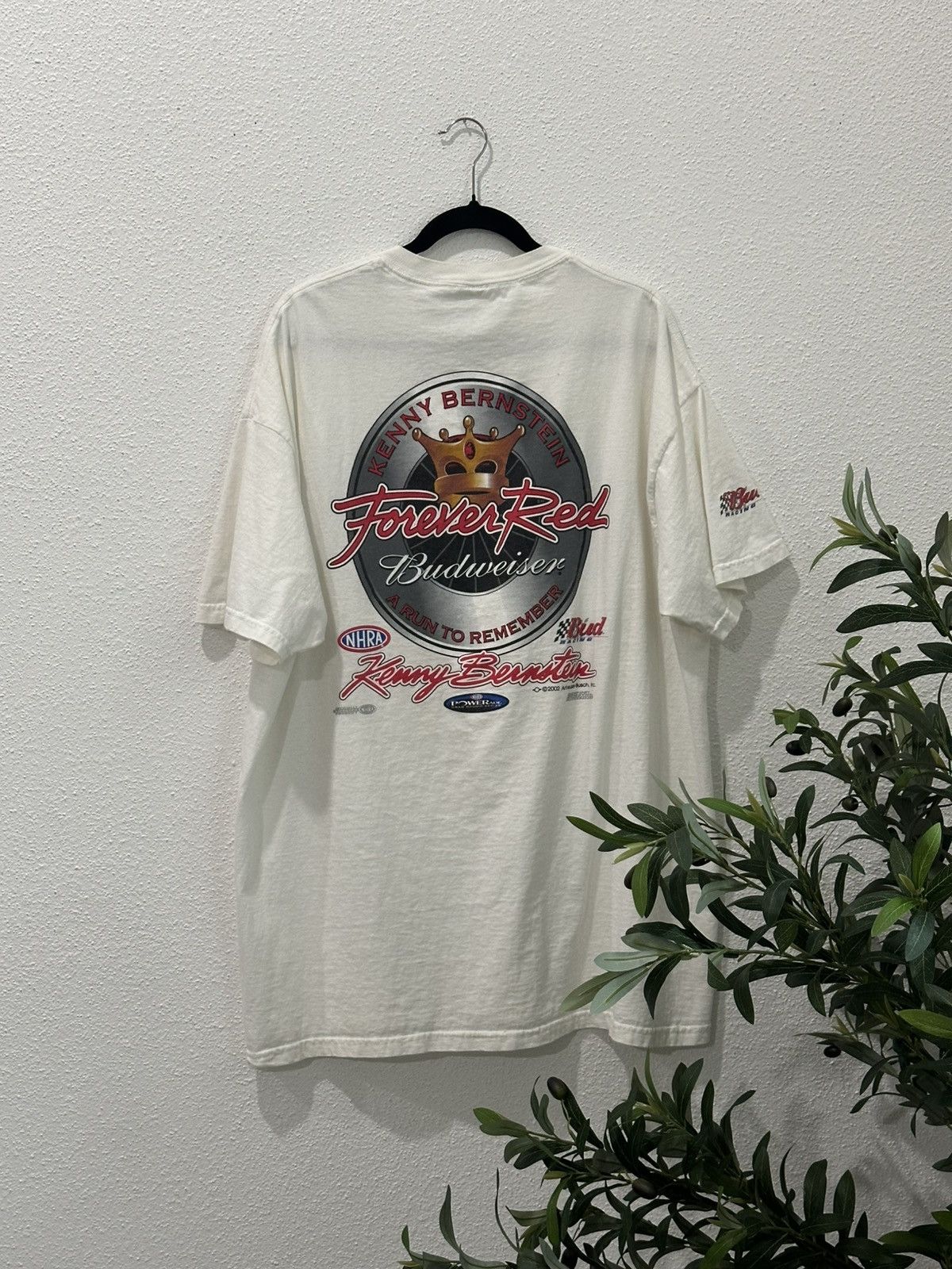 Budweiser Signed Kenny Bernstein “Forever Red” Budweiser 2002 NHRA XXL Size US XXL / EU 58 / 5 - 1 Thumbnail