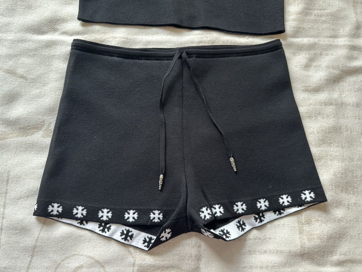 Chrome Hearts Chrome Hearts knit tank top and shorts set Size S / US 4 / IT 40 - 8 Thumbnail