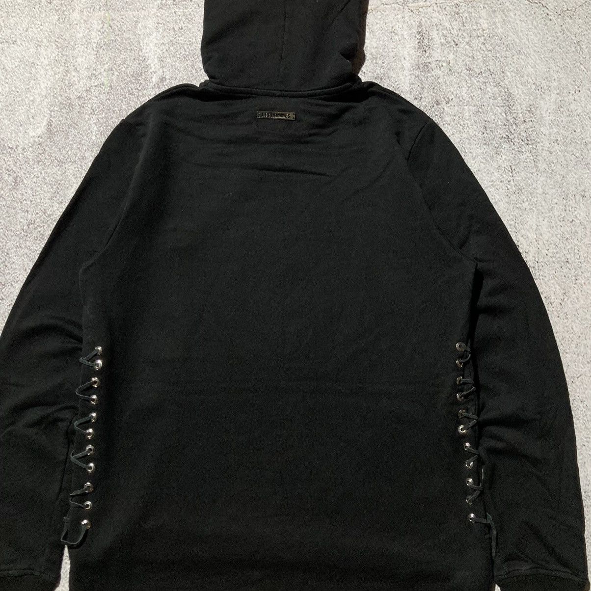 Japanese Brand 2000s Les Hommes Grunge Gothic Punk Style Hoodie Black Size US L / EU 52-54 / 3 - 10 Thumbnail
