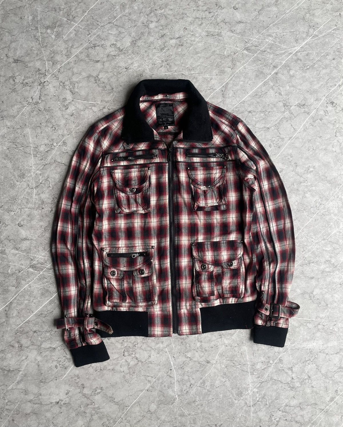 In The Attic In The Attic Plaid Bondage Jacket Size US M / EU 48-50 / 2 - 1 Thumbnail