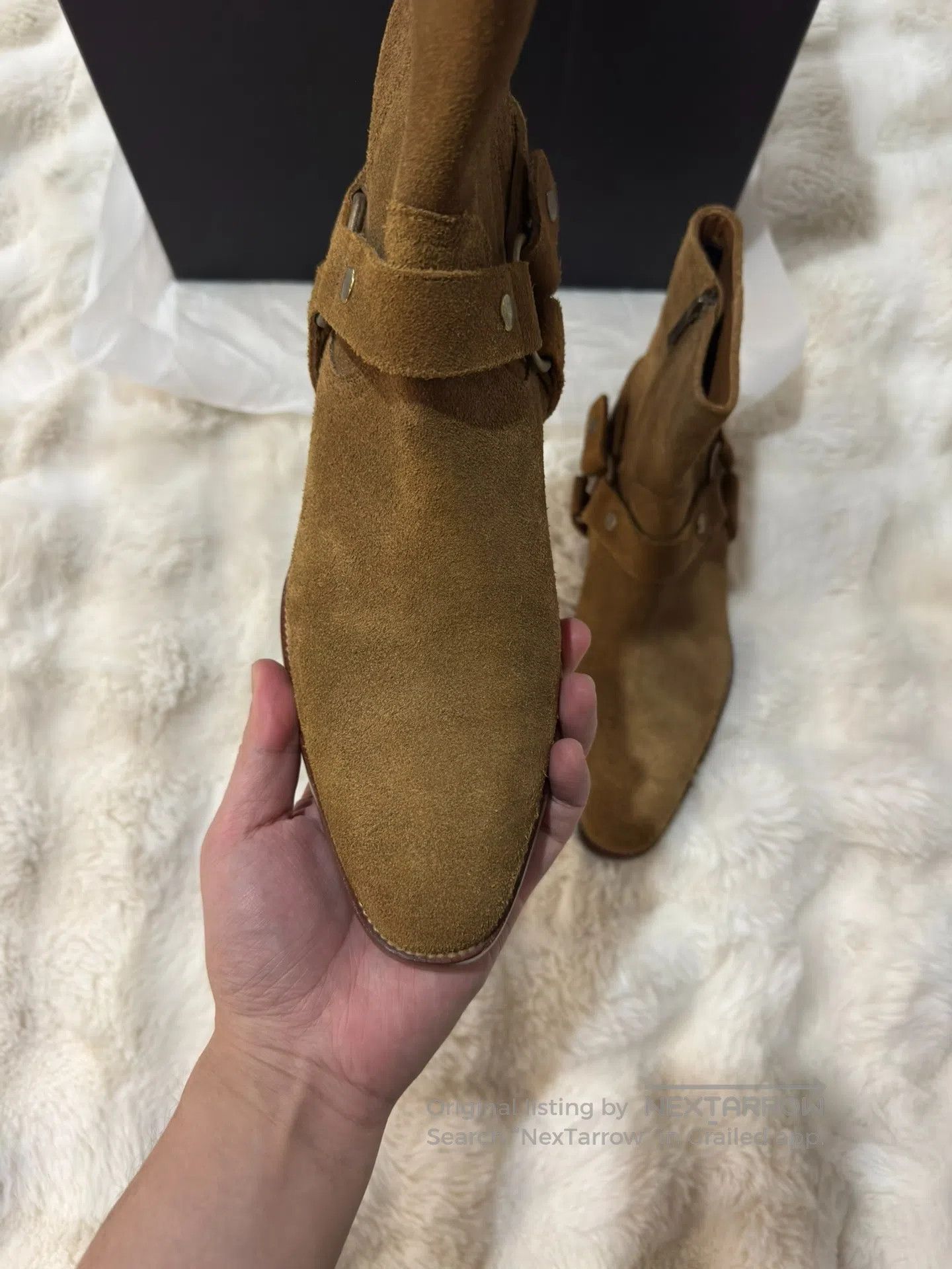 Saint Laurent Paris Saint Laurent Paris Suede Ankle Chelsea Boots| Size US 6 / EU 39 - 7 Thumbnail