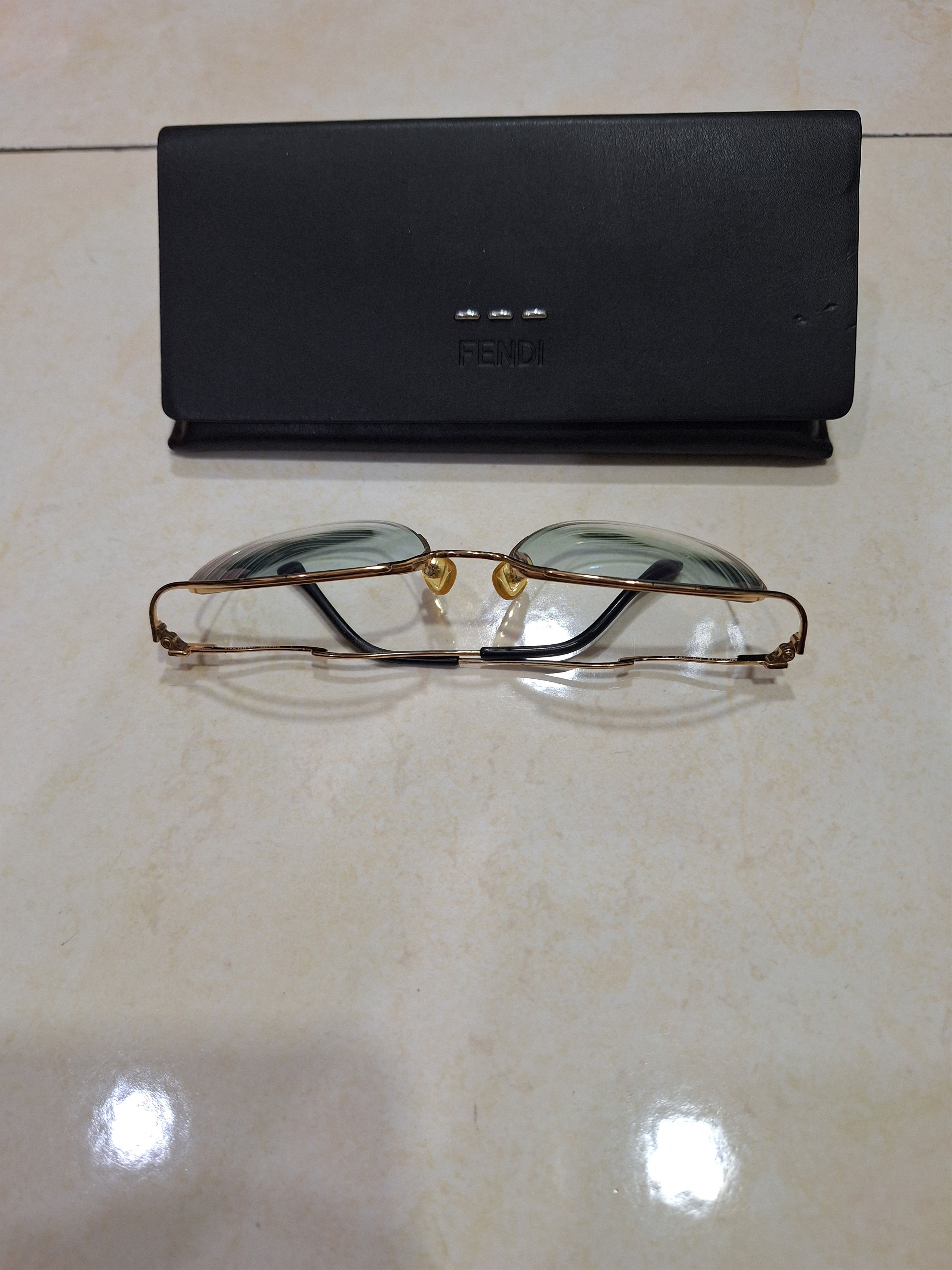 Cazal VINTAGE CAZAL RIMLESS MOD 114 COL 783 52 Size ONE SIZE - 9 Thumbnail