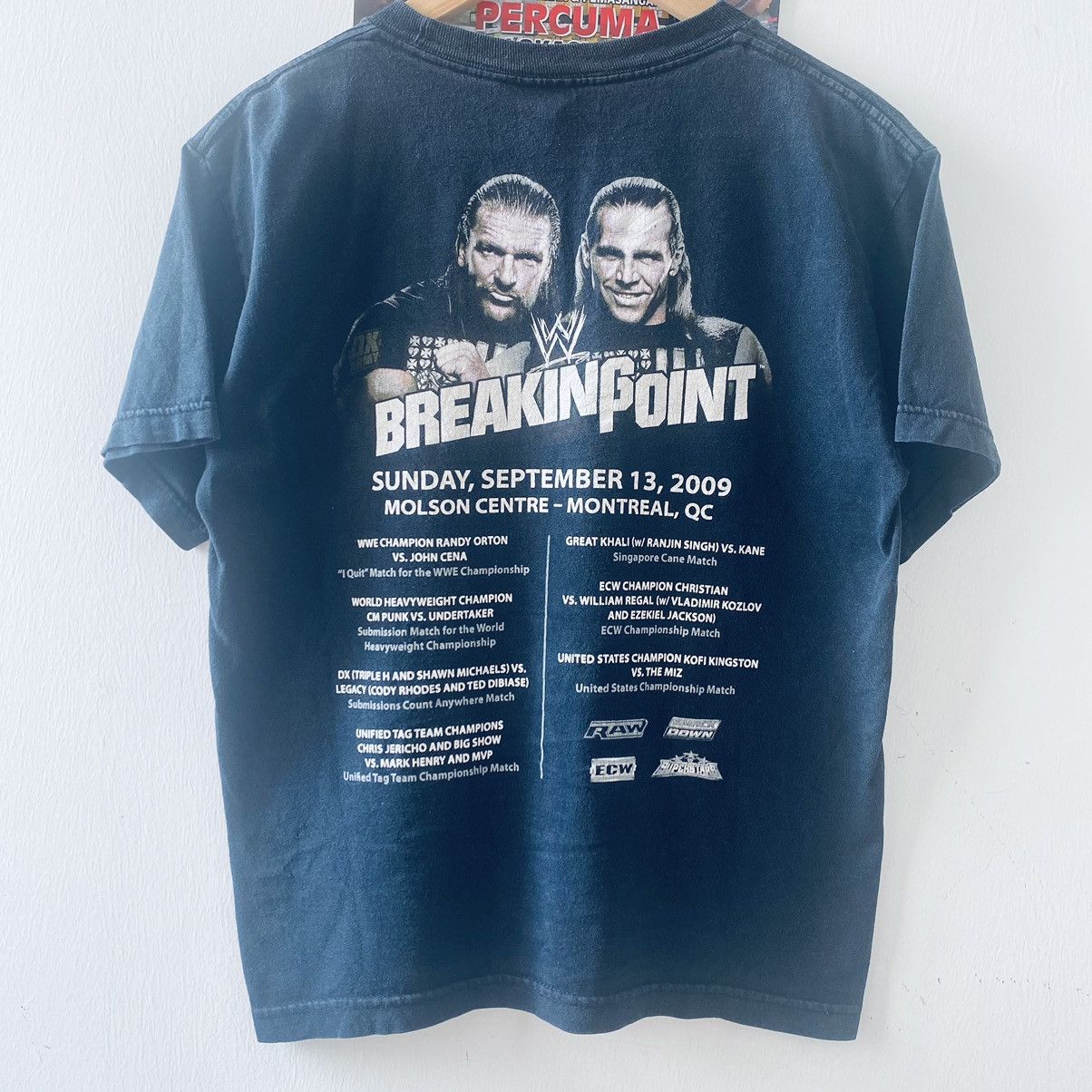 Vintage × WWE Vintage Y2k x Wrestling x WWE x RAW Size L / US 10 / IT 46 - 10 Thumbnail